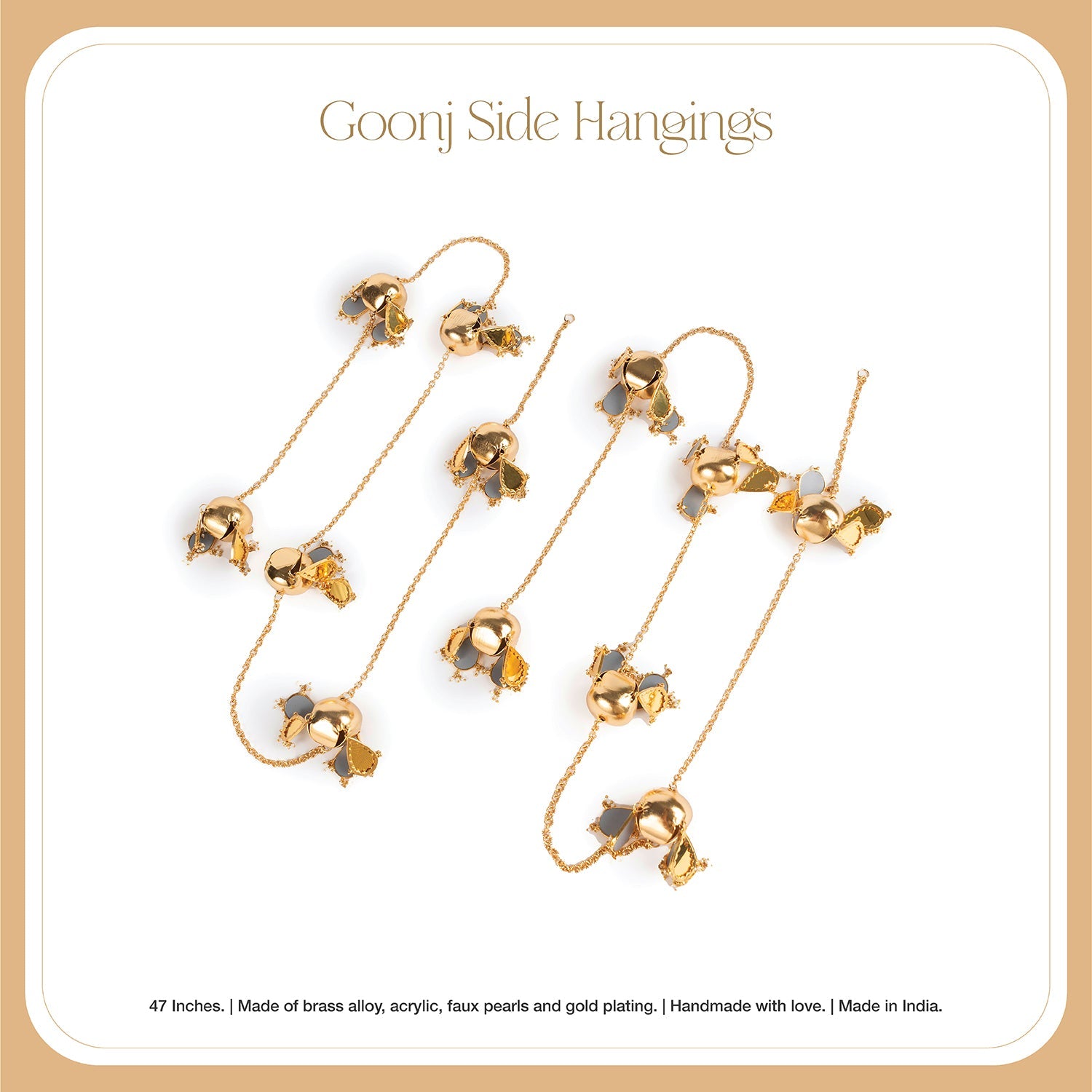 Set of 2 Goonj Side Hangings