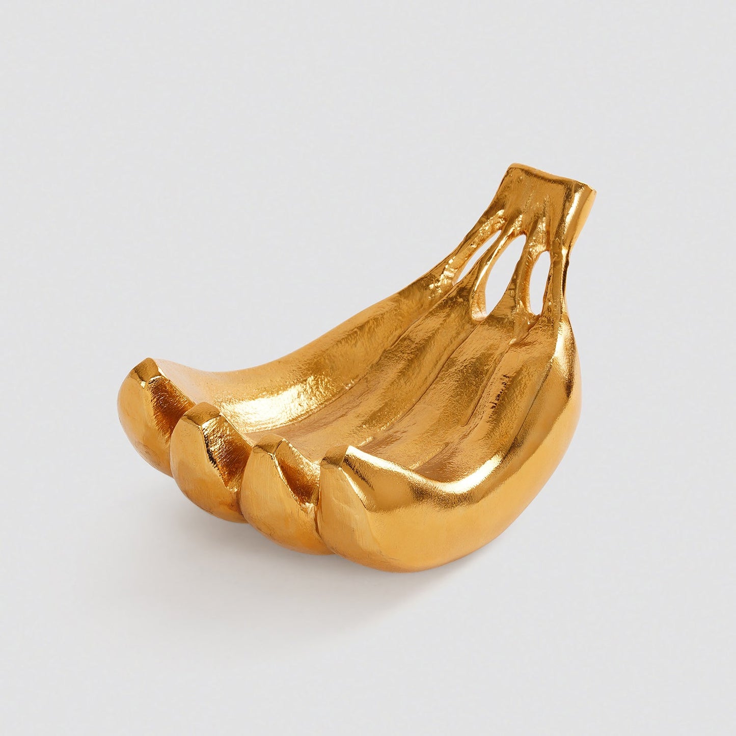 Gold Metal Banana Decor Accent