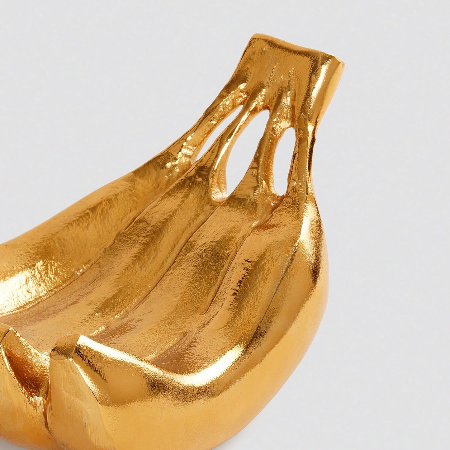 Gold Metal Banana Decor Accent