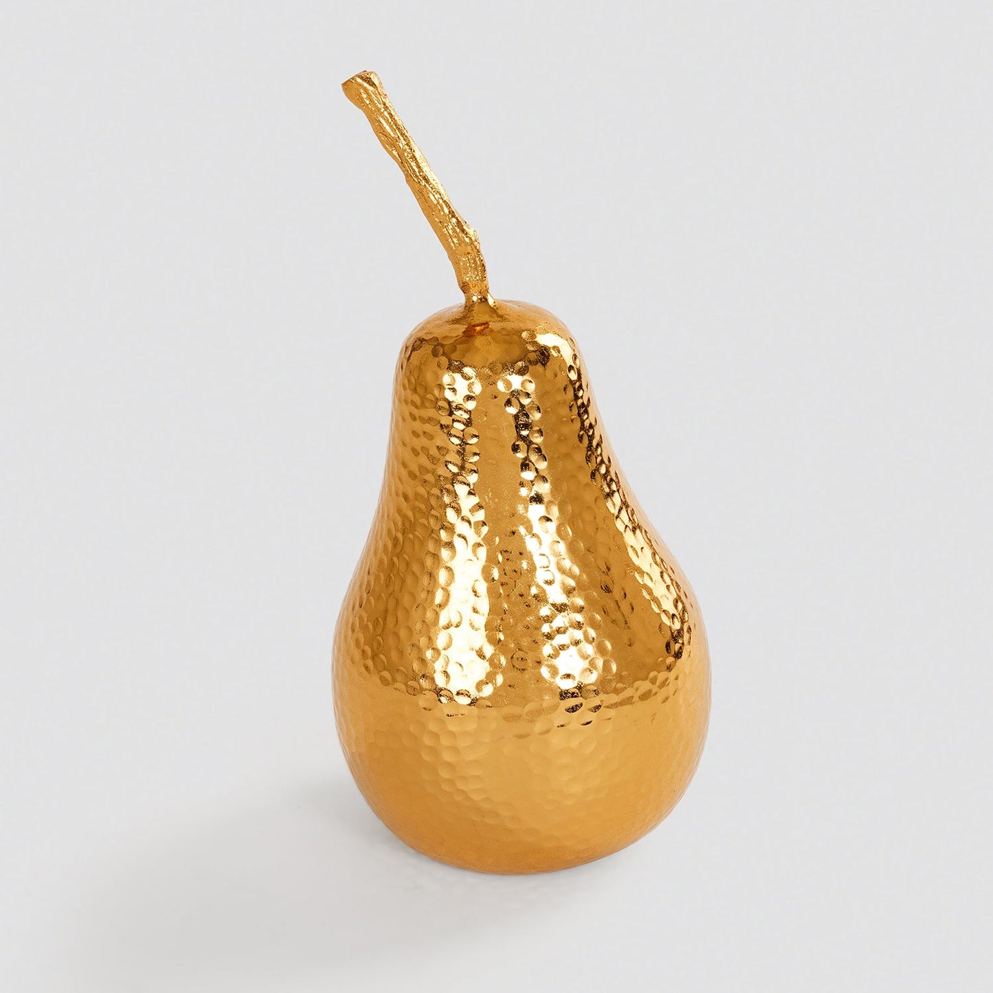 Gold Metal Pear Decor Accent
