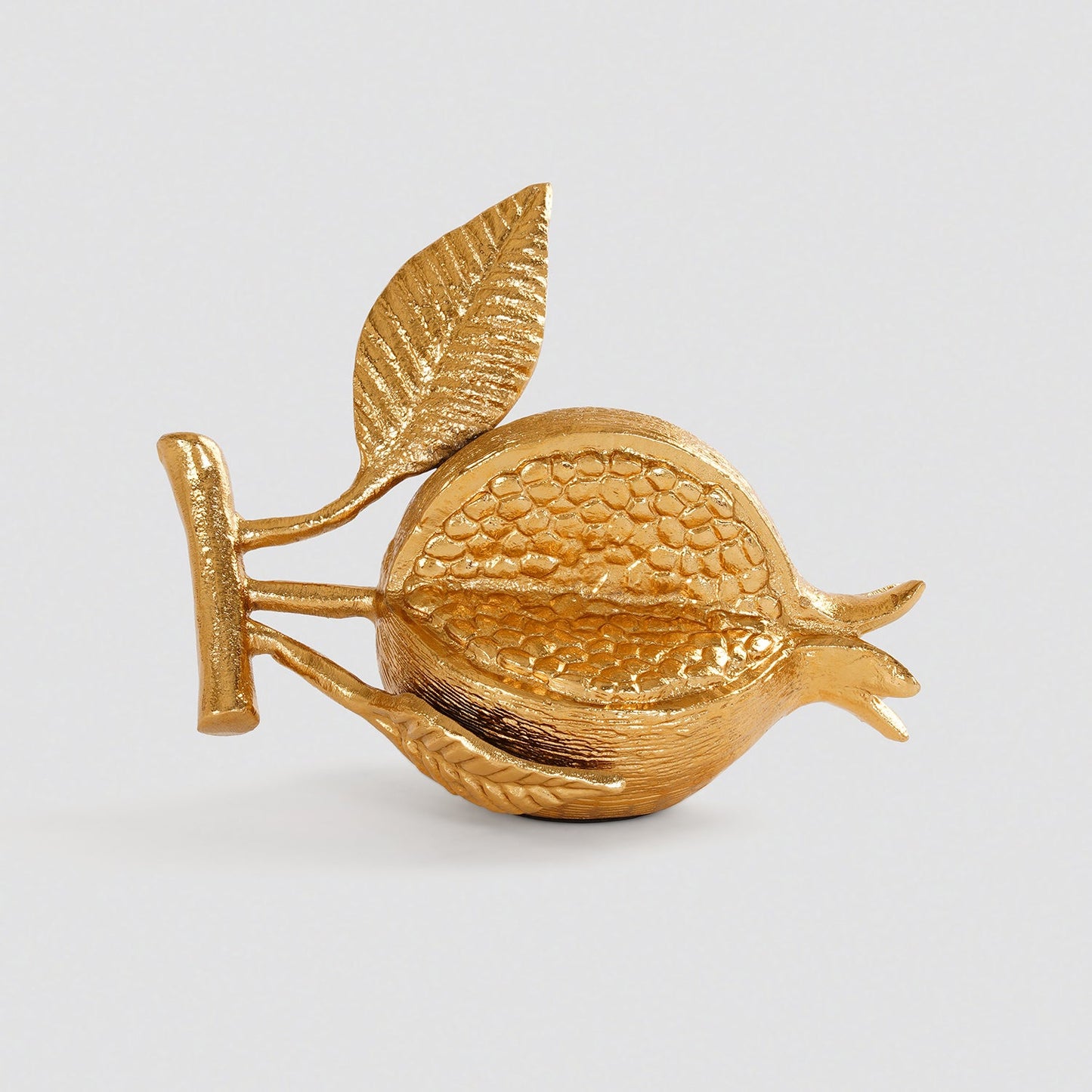 Gold Metal Pomegranate Decor Accent - Large