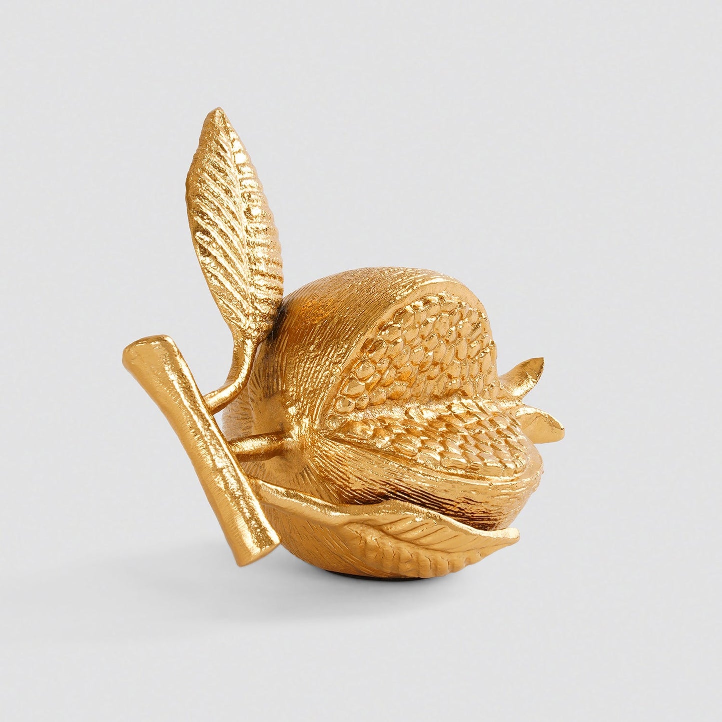 Gold Metal Pomegranate Decor Accent - Large