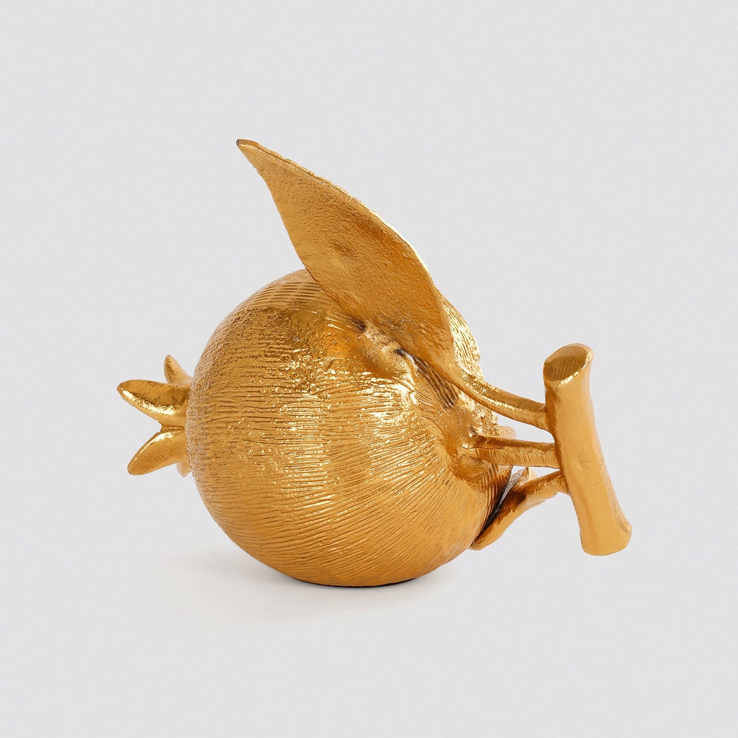 Gold Metal Pomegranate Decor Accent - Large