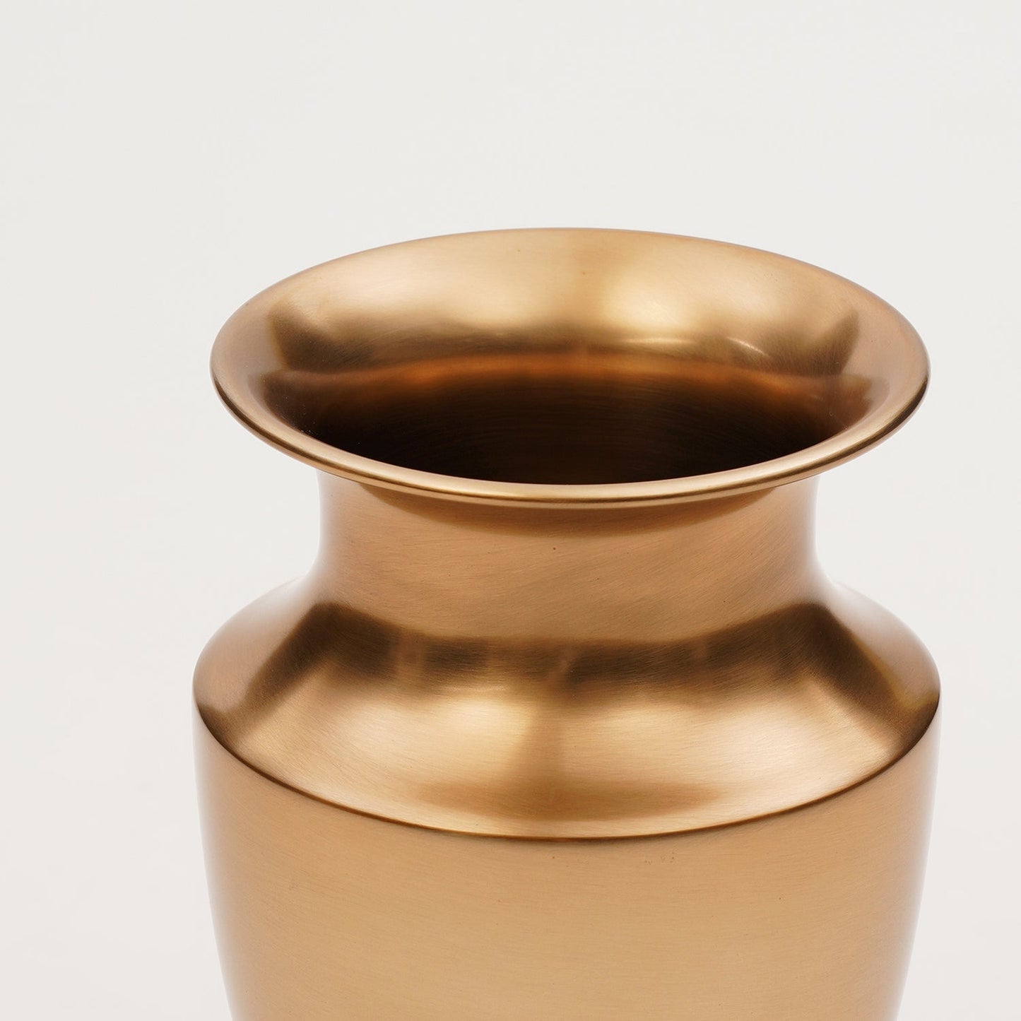 Gold Stainless Steel Urn Shaped Vase - Small