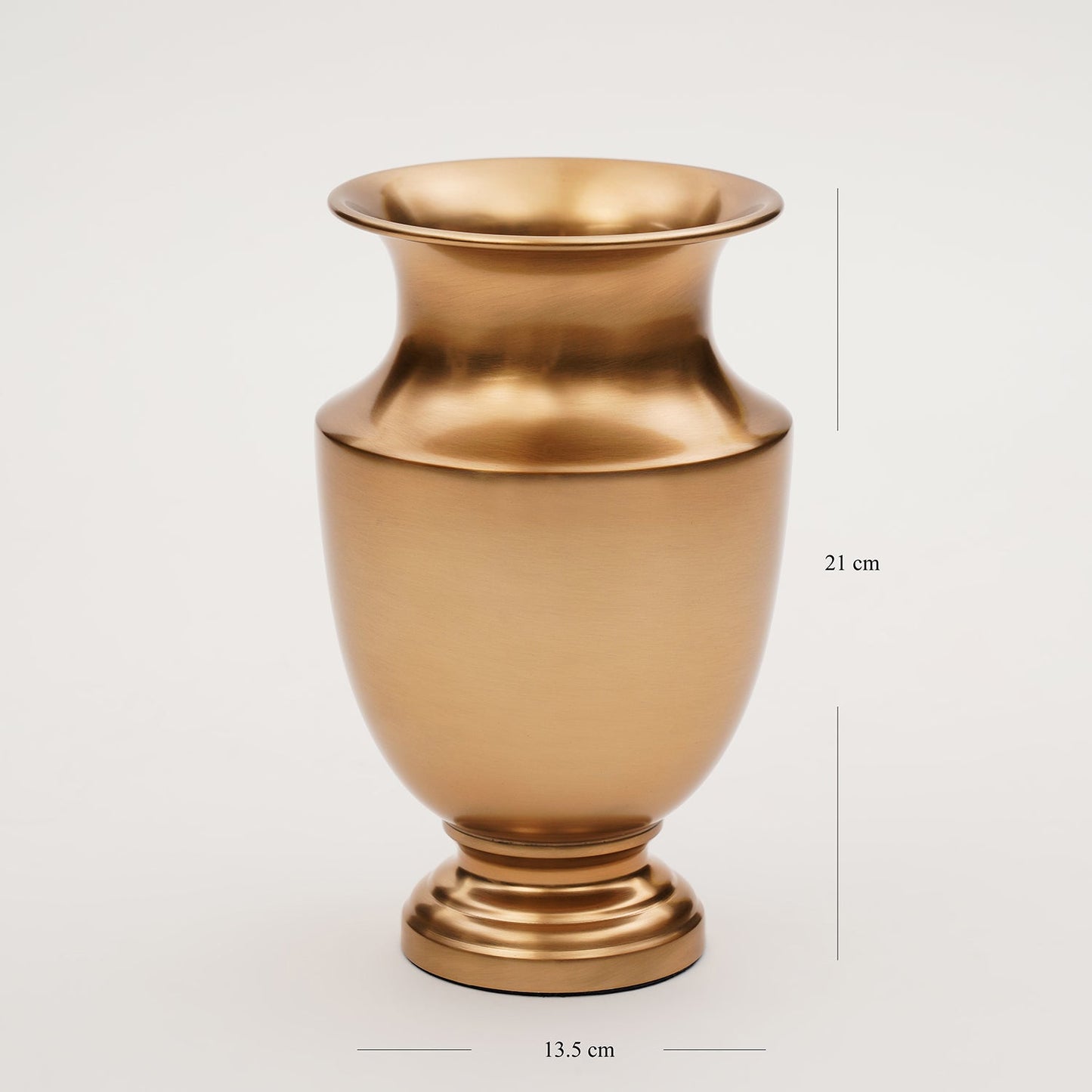 Gold Stainless Steel Urn Shaped Vase - Small