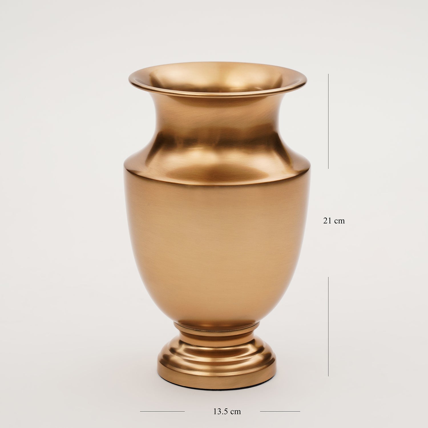 Gold Stainless Steel Urn Shaped Vase - Small