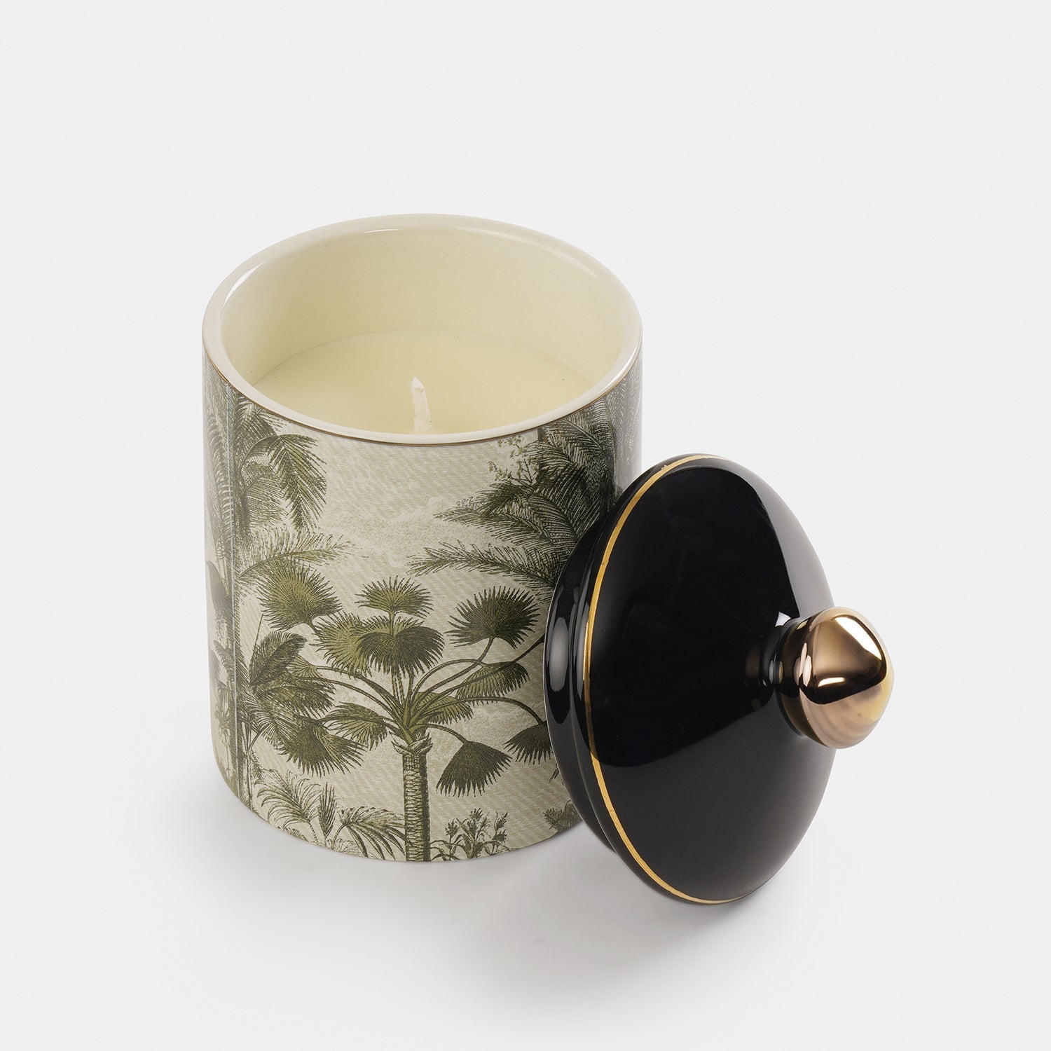Black Neroli Jasmine Palmier Candle Jar