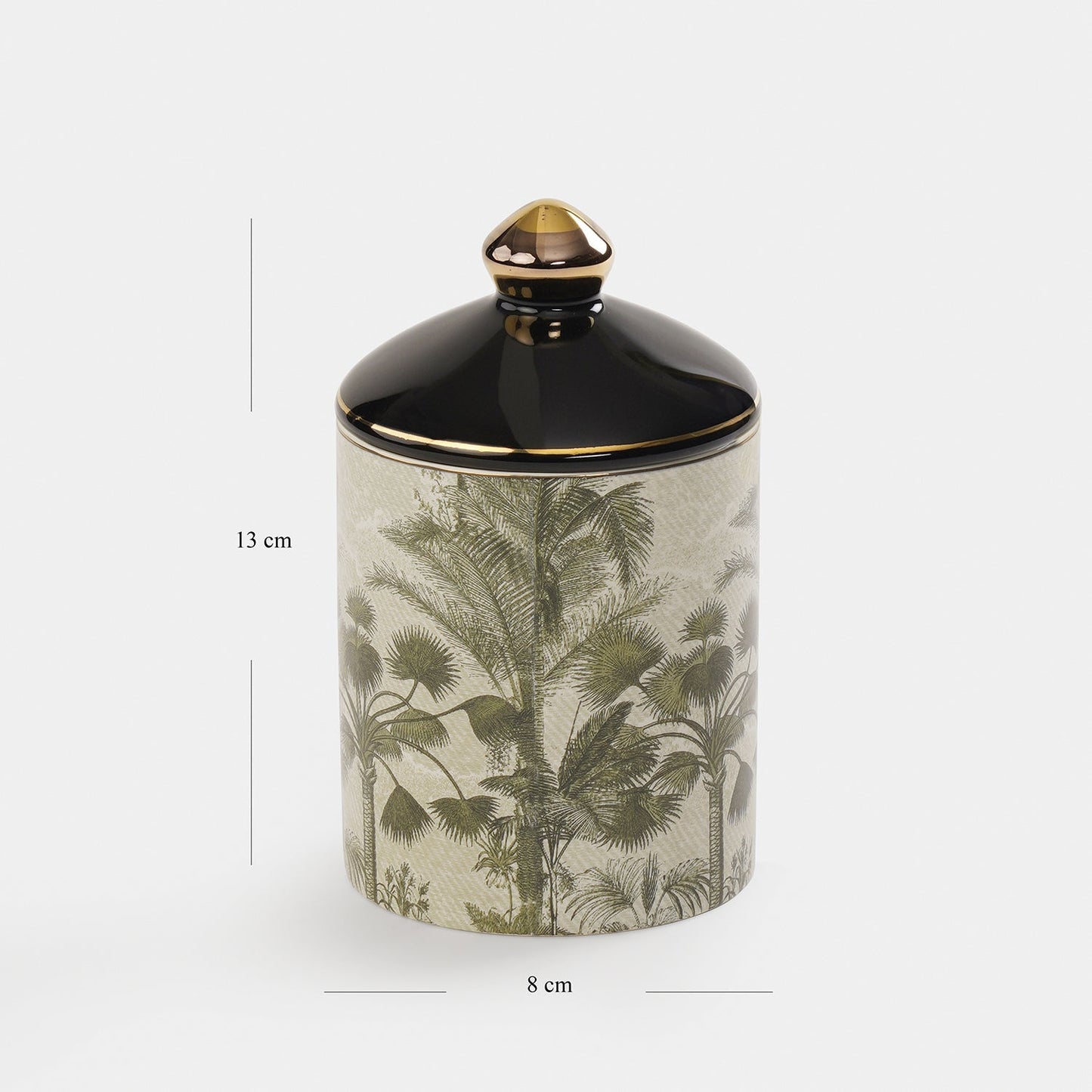 Black Neroli Jasmine Palmier Candle Jar