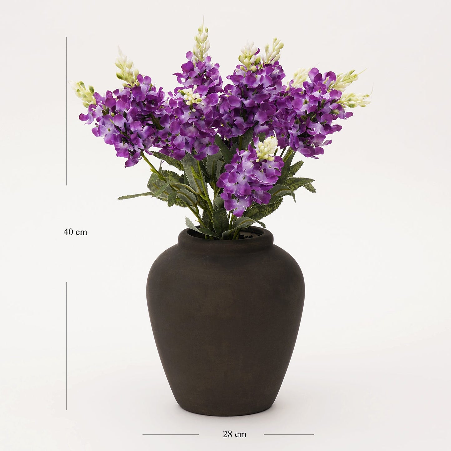 Purple Artificial Hyacinth in Pot
