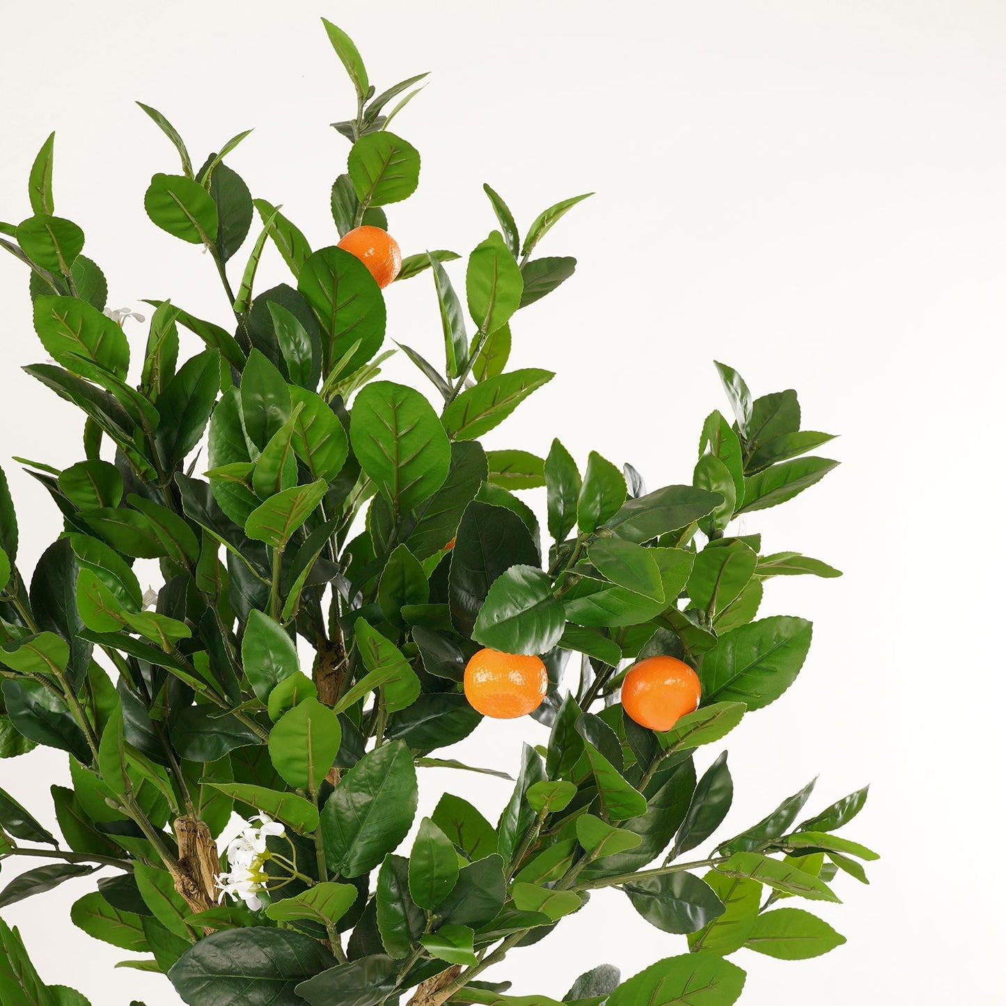 Green Orange  Faux Citrus Potted Plant - Large