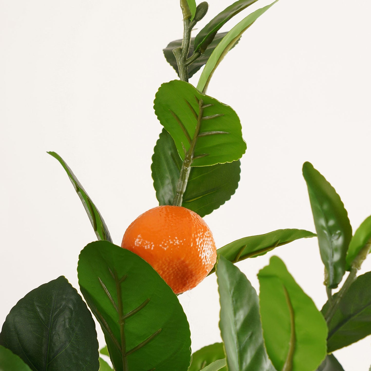 Green Orange  Faux Citrus Potted Plant - Large
