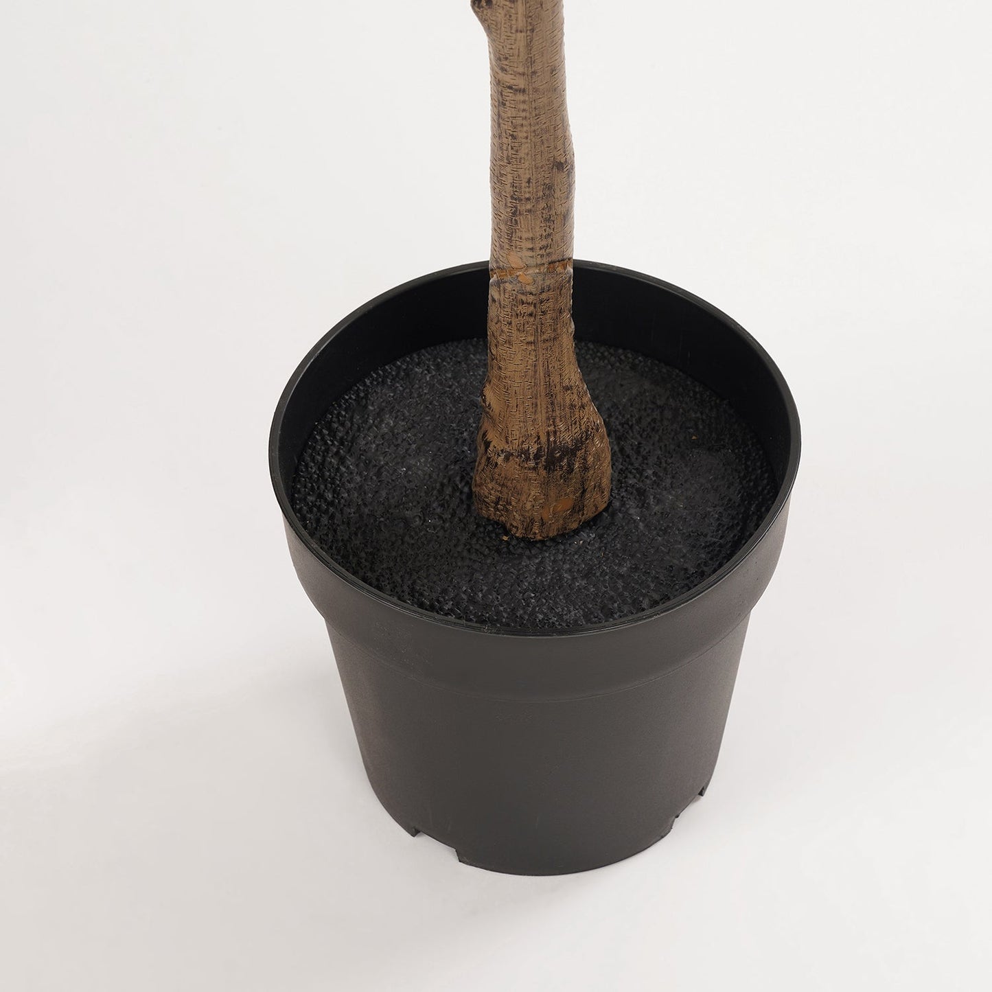 Green Yellow Faux Potted Plant - Large