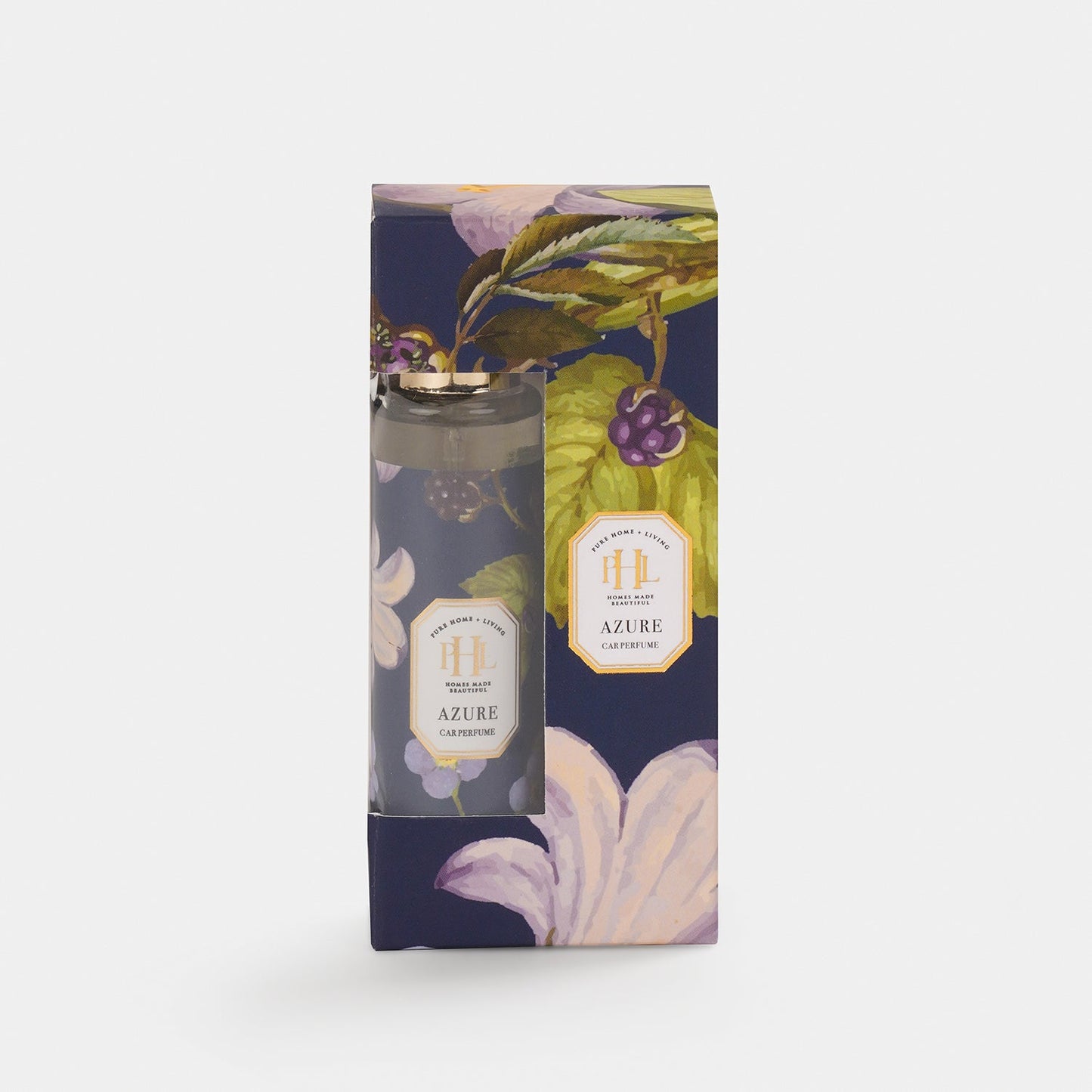 Azure Car Freshener Spray with Perfume Card