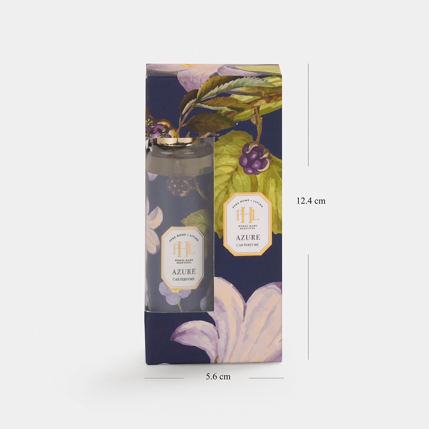 Azure Car Freshener Spray with Perfume Card
