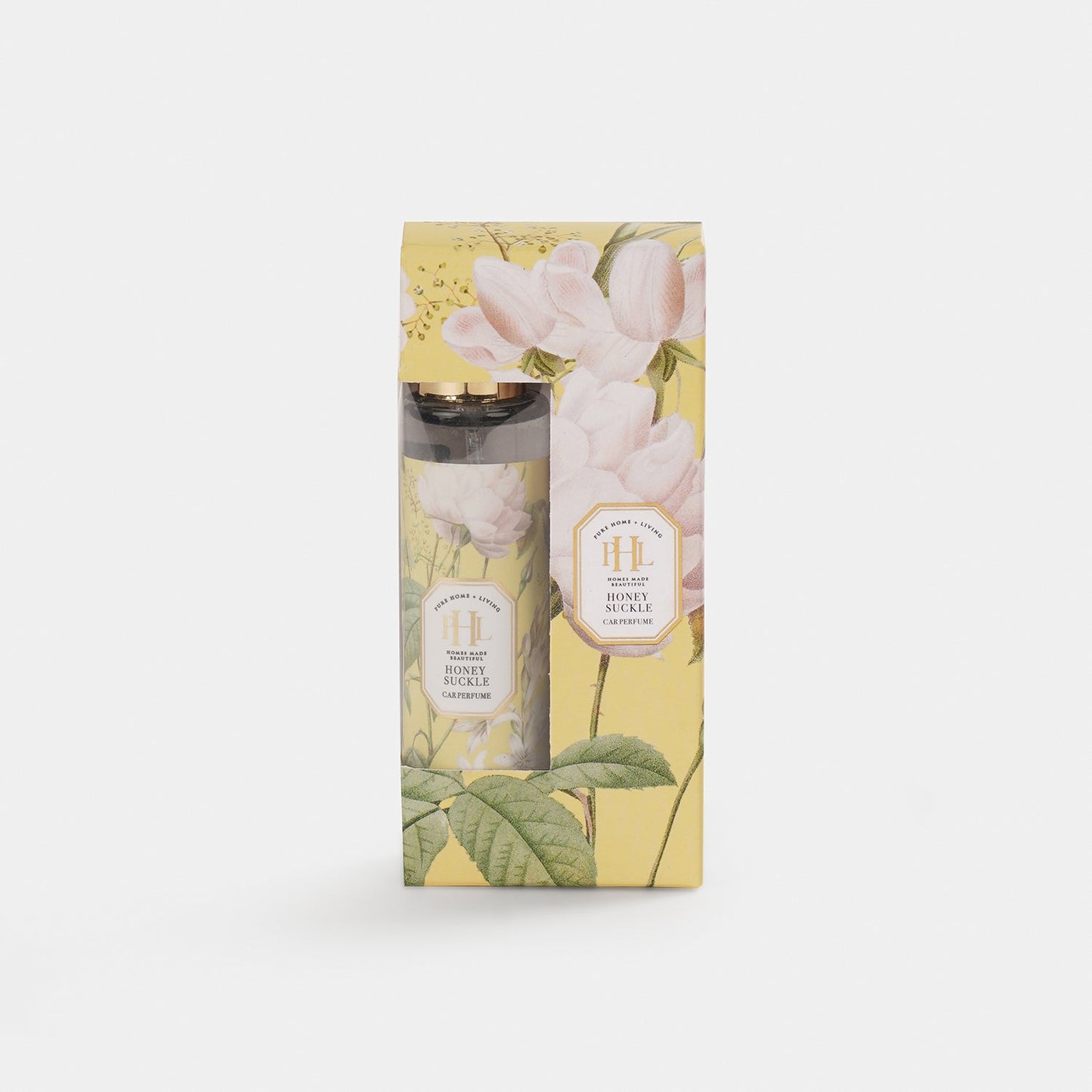 Honeysuckle Car Freshener Spray with Perfume Card