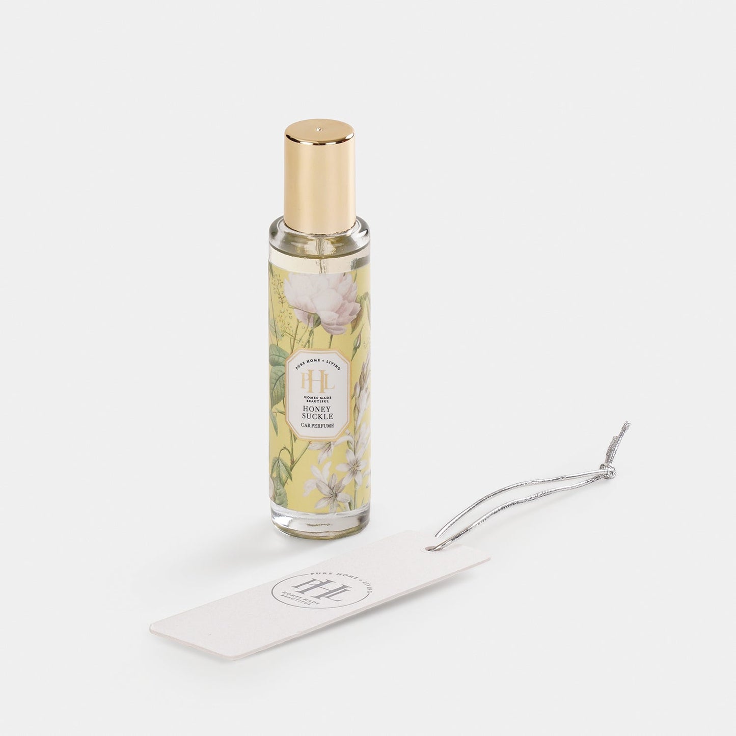 Honeysuckle Car Freshener Spray with Perfume Card
