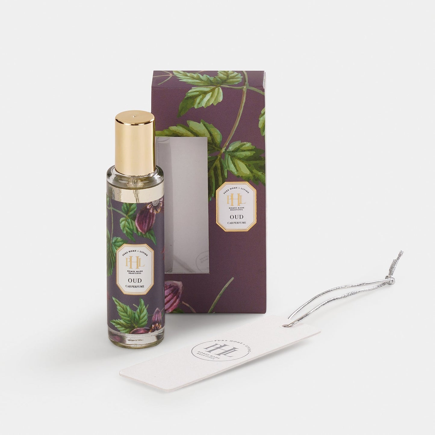 Oud Car Freshener Spray with Perfume Card