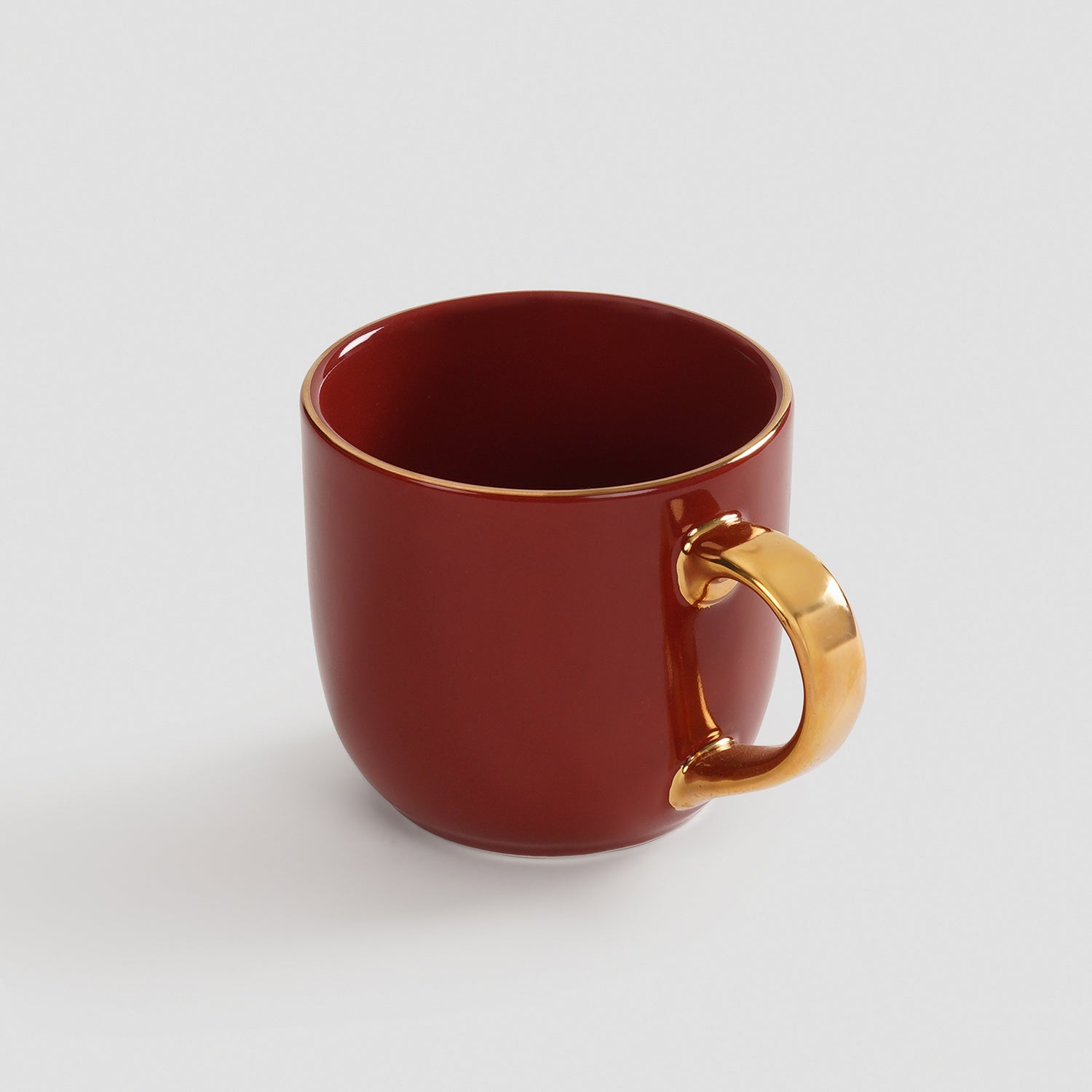 Red Porcelain Senorita Coffee Mug
