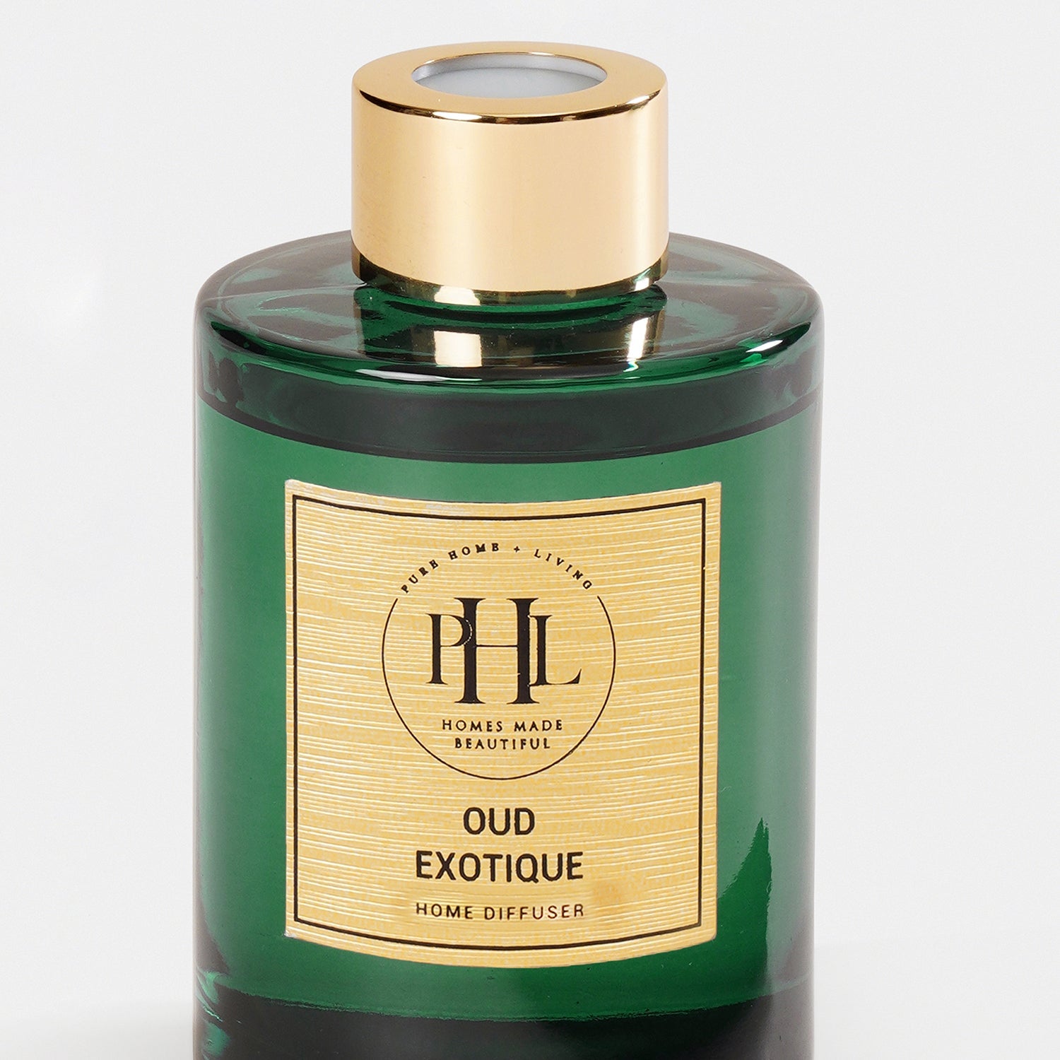Oud Exotique Glass Reed Diffuser - Green