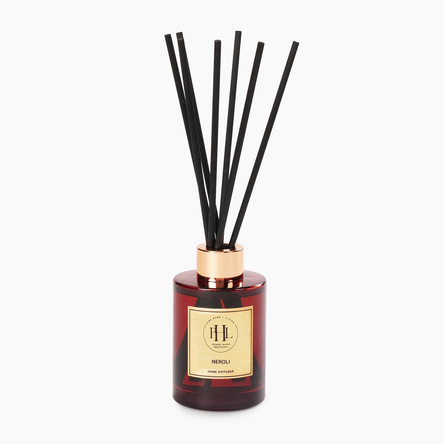 Neroli Glass Reed Diffuser - Red