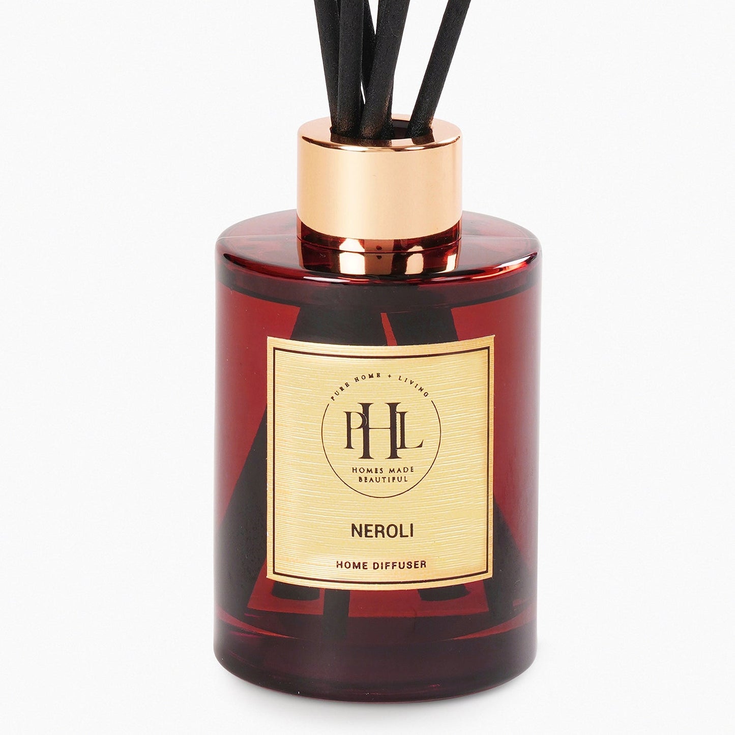 Neroli Glass Reed Diffuser - Red