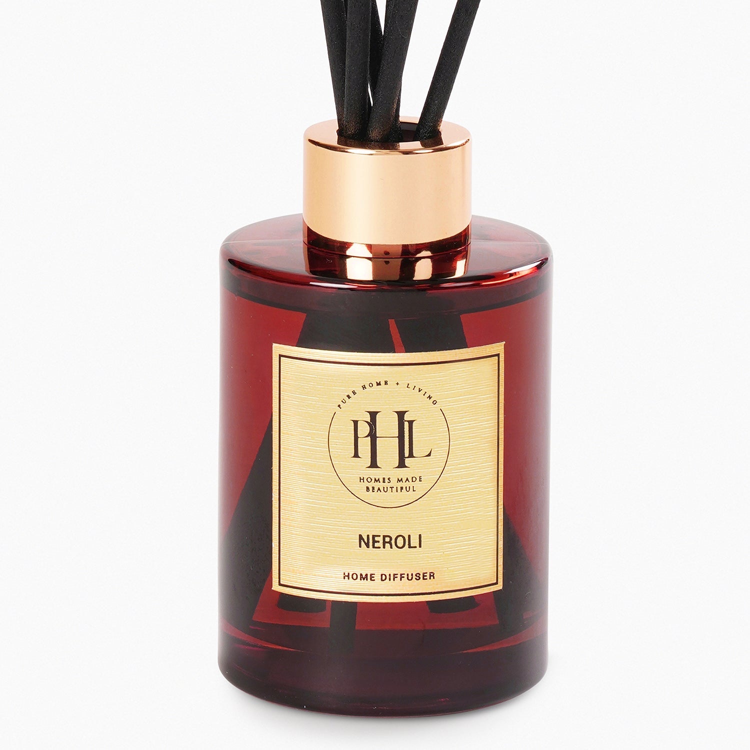 Neroli Glass Reed Diffuser - Red