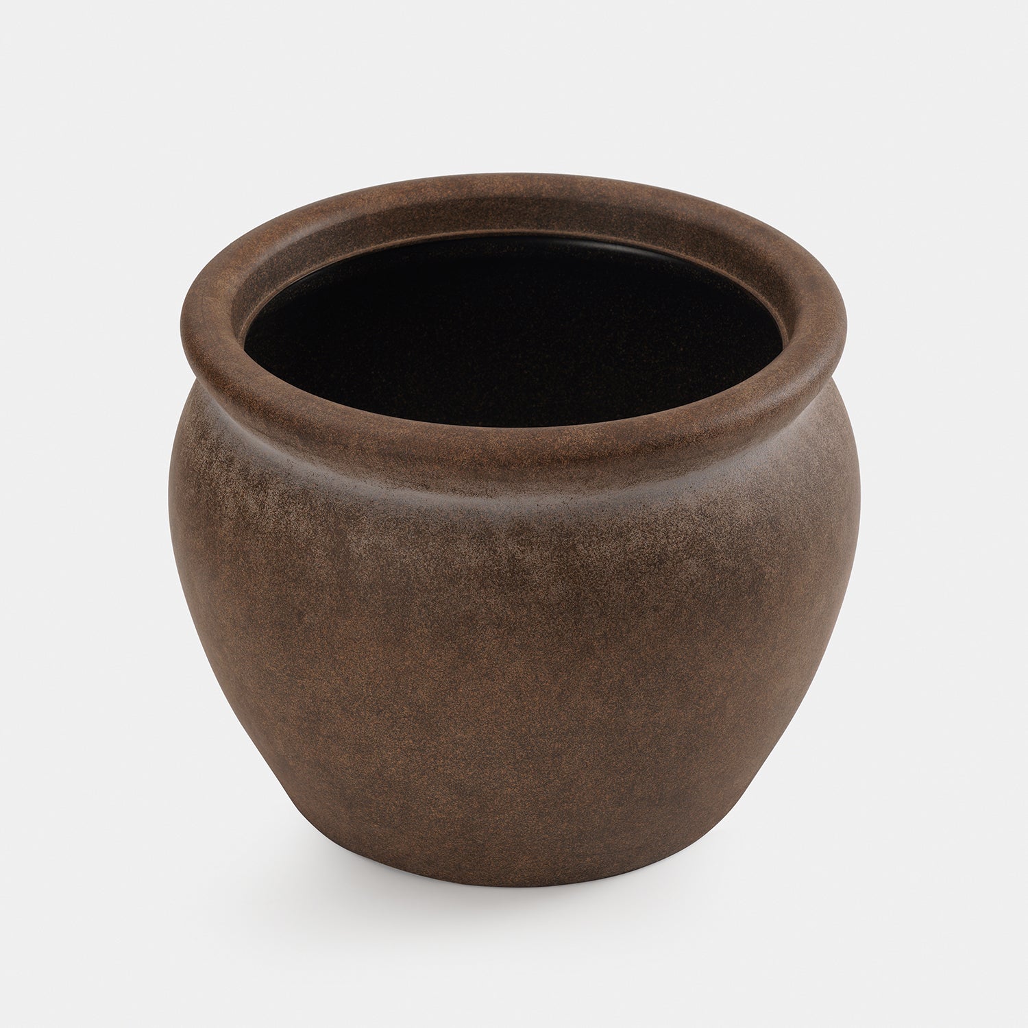 Brown Recycled Plastic Pot