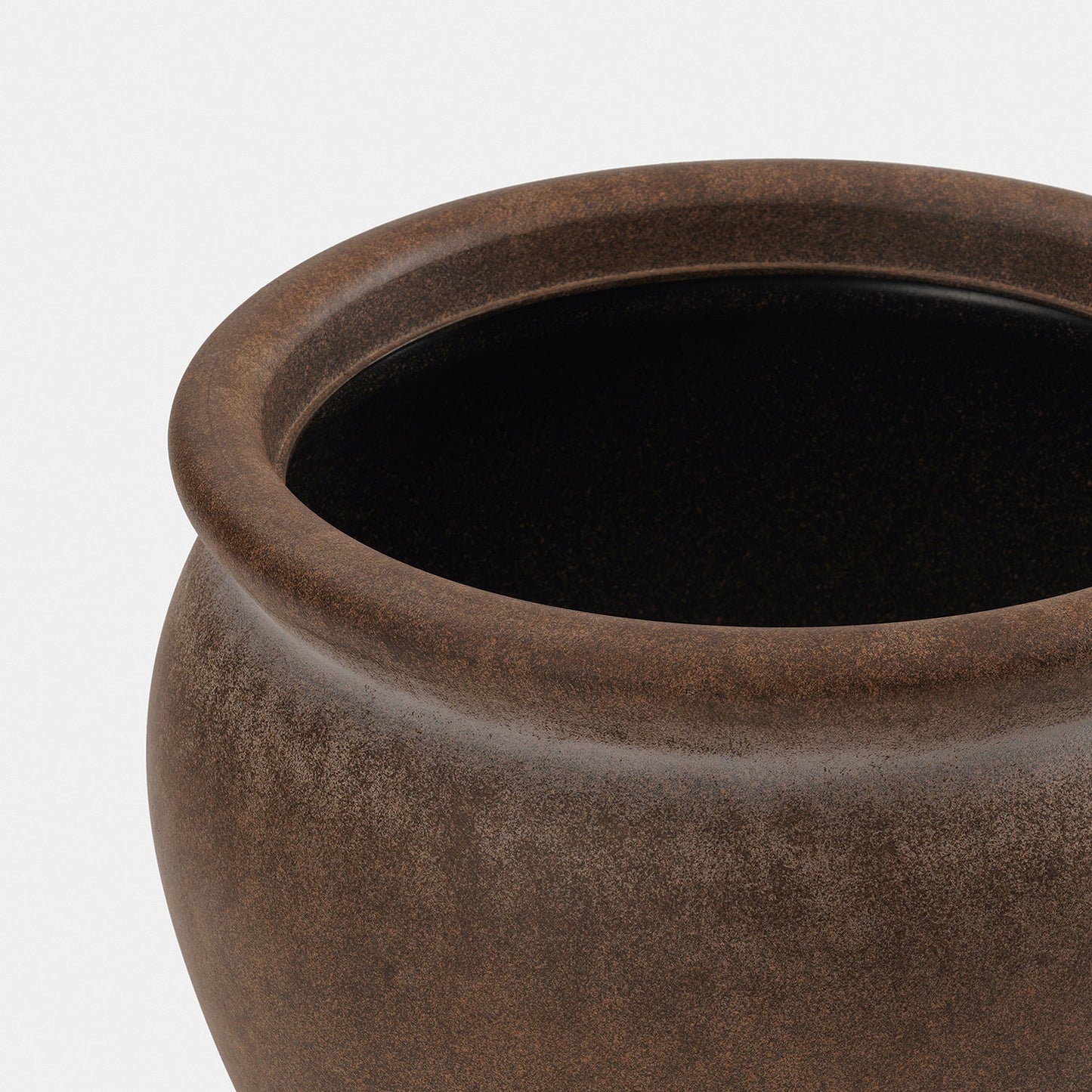 Brown Recycled Plastic Pot