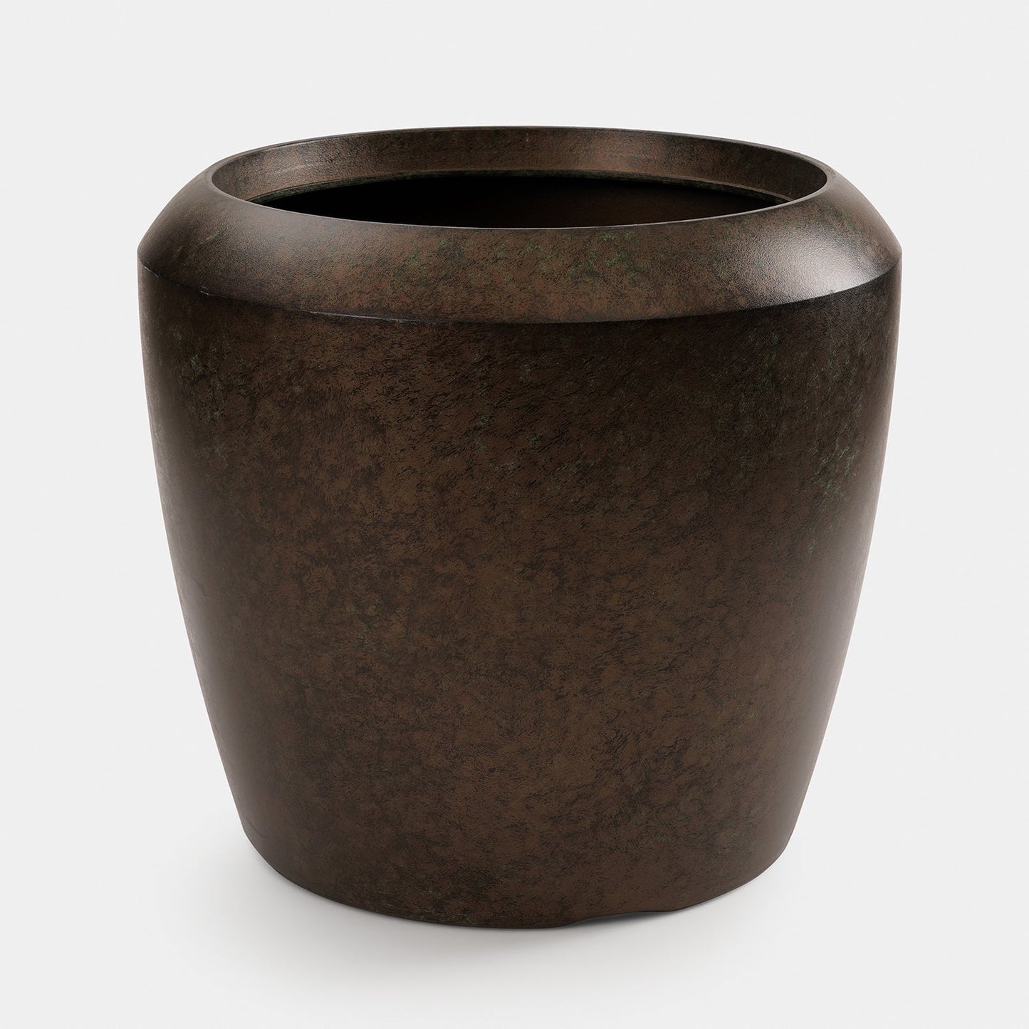 Brown Recycled Plastic Pot - Large