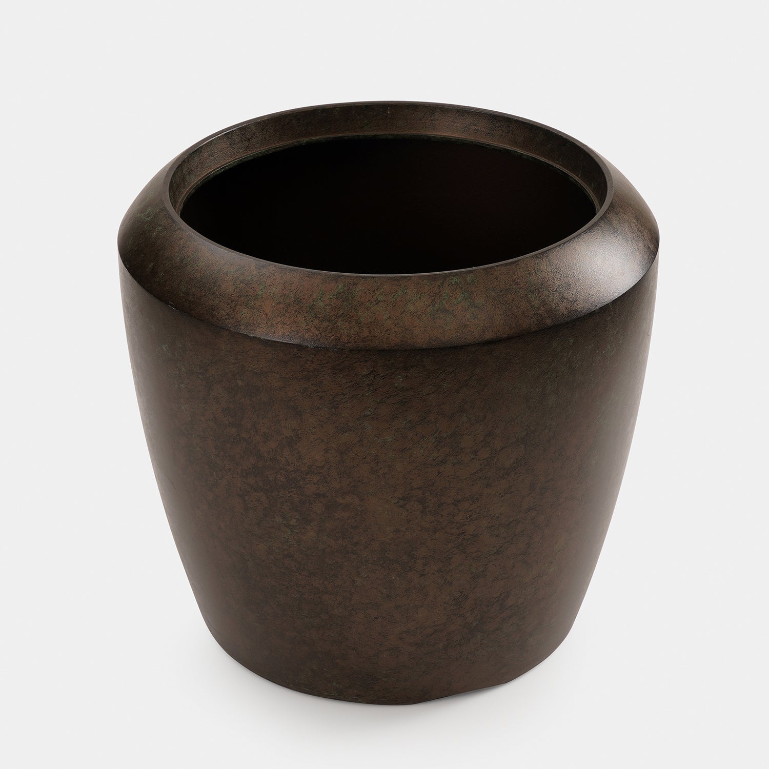 Brown Recycled Plastic Pot - Large