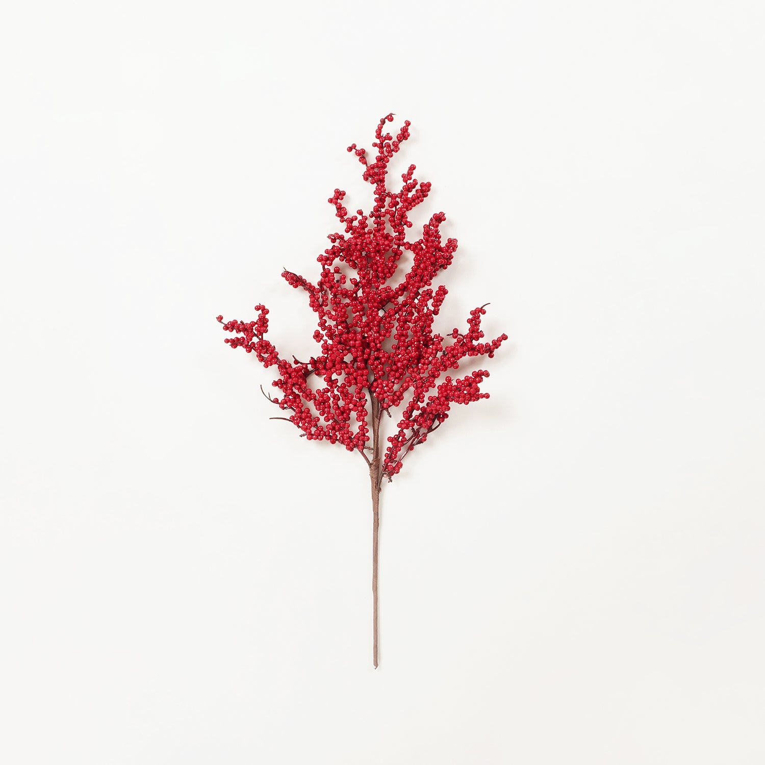 Red Small Artificial Berry Spray - Single