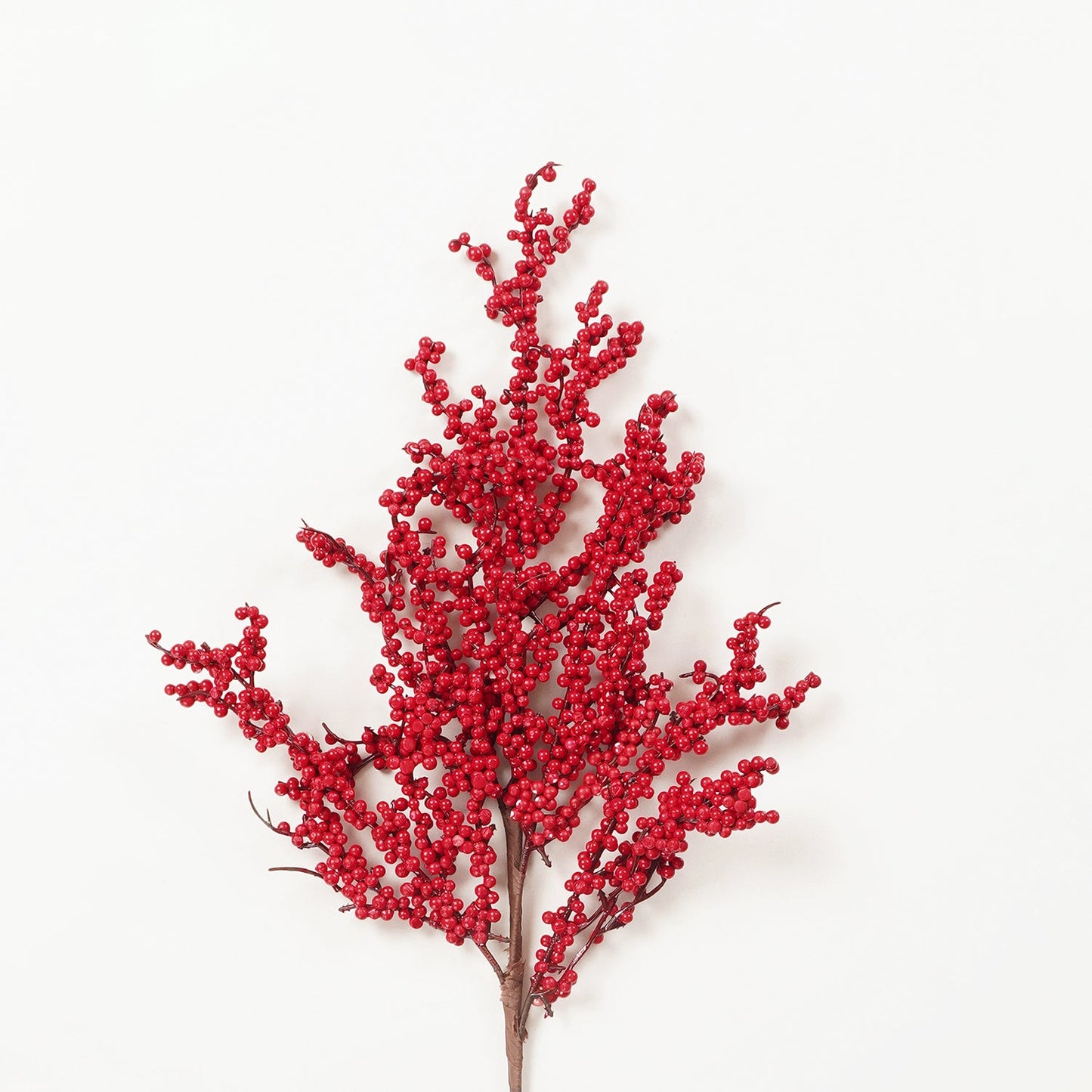 Red Small Artificial Berry Spray - Single