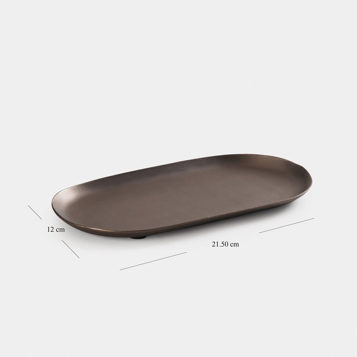 Set of 2 Hammered condiment with spoon -Medium