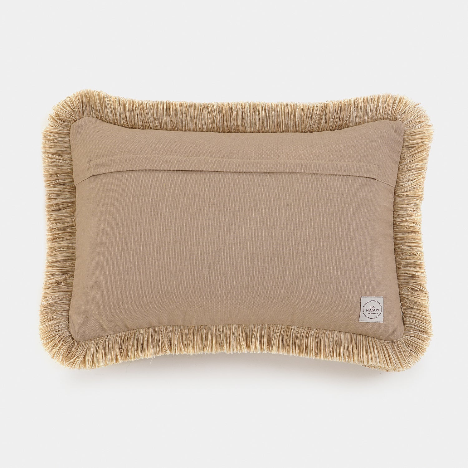 Green Embroidered Rectangle Cushion Cover