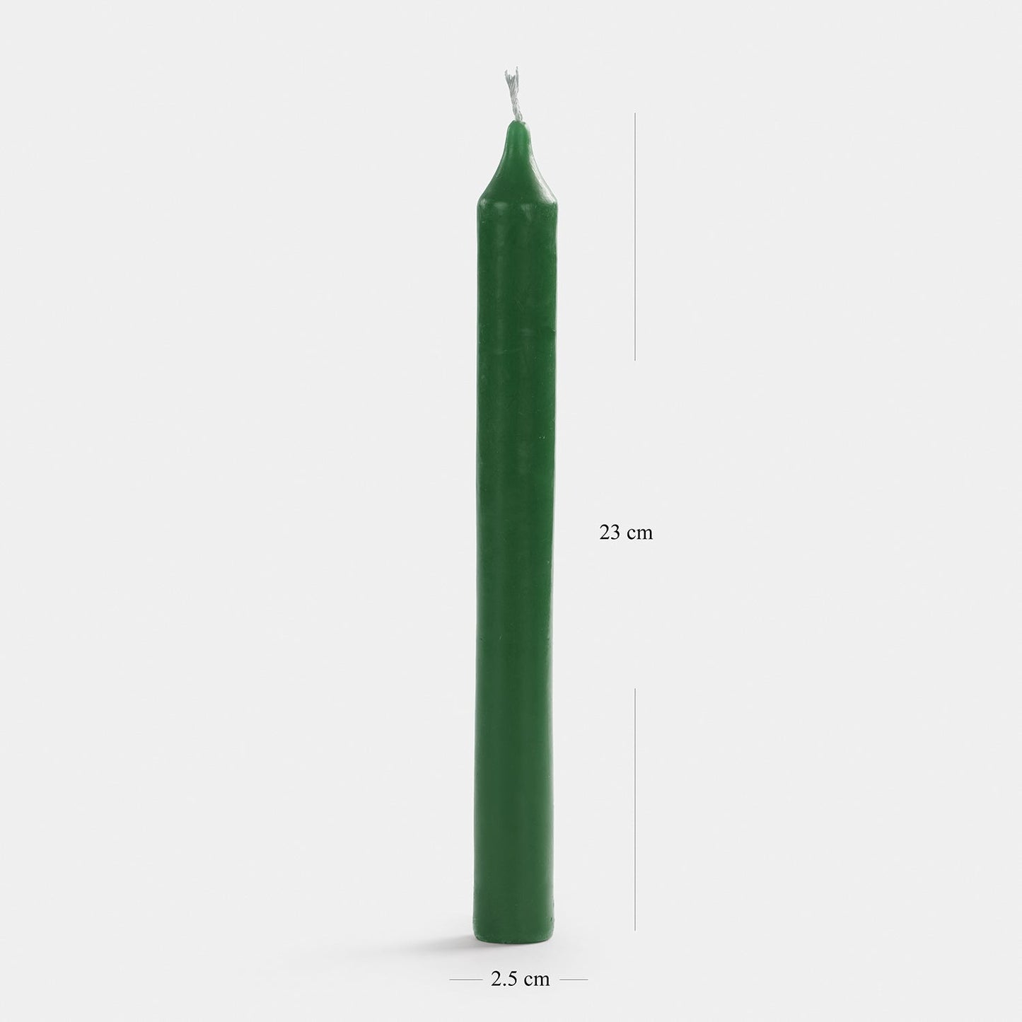 Set of 2 Green Spiced Apple Tapered Candles
