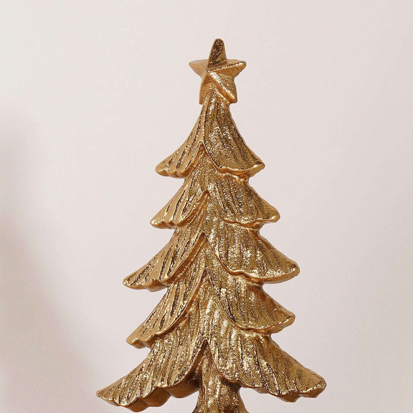 Gold Metal Christmas Tree Stocking Holder