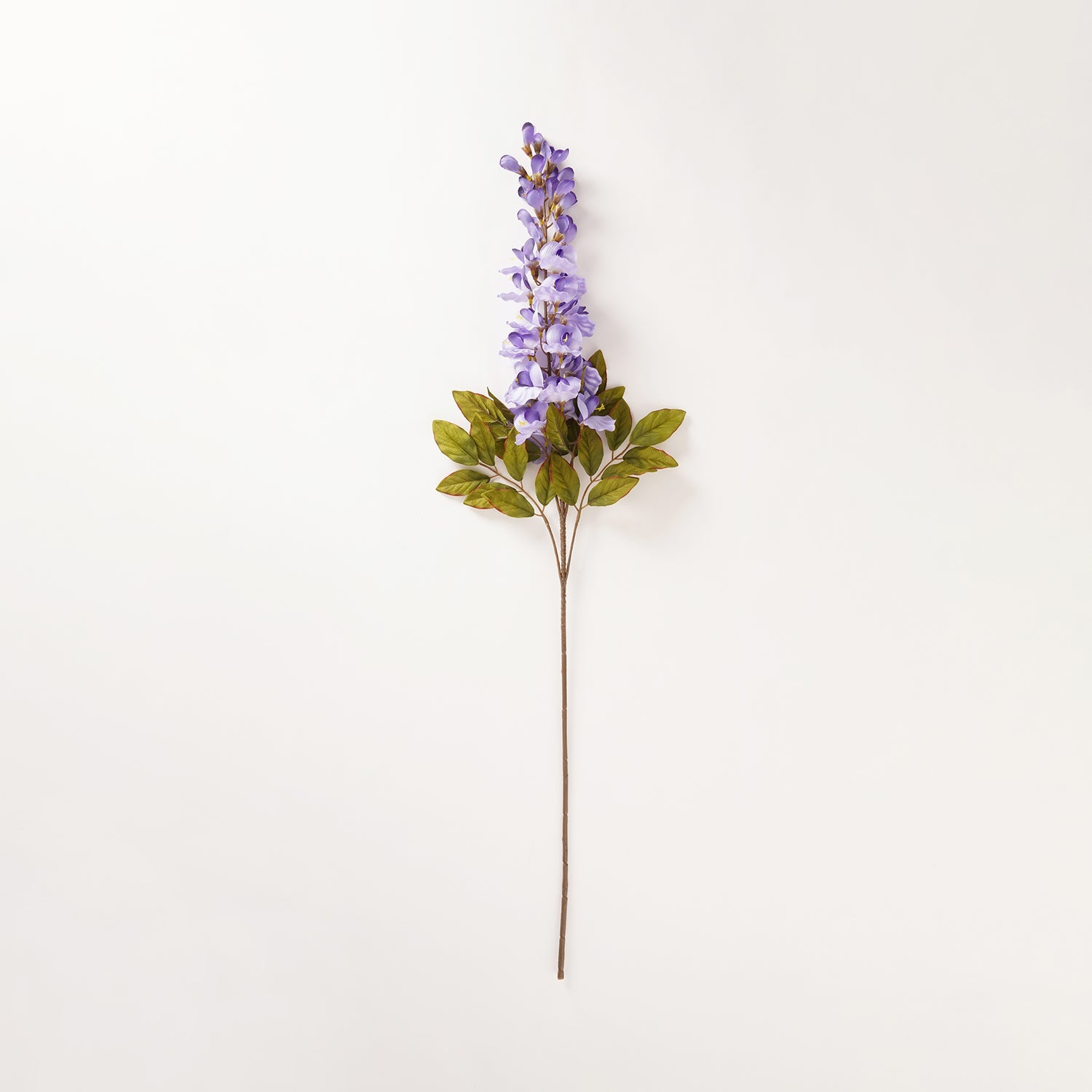 Purple Artificial Bean Flower Stem - Single
