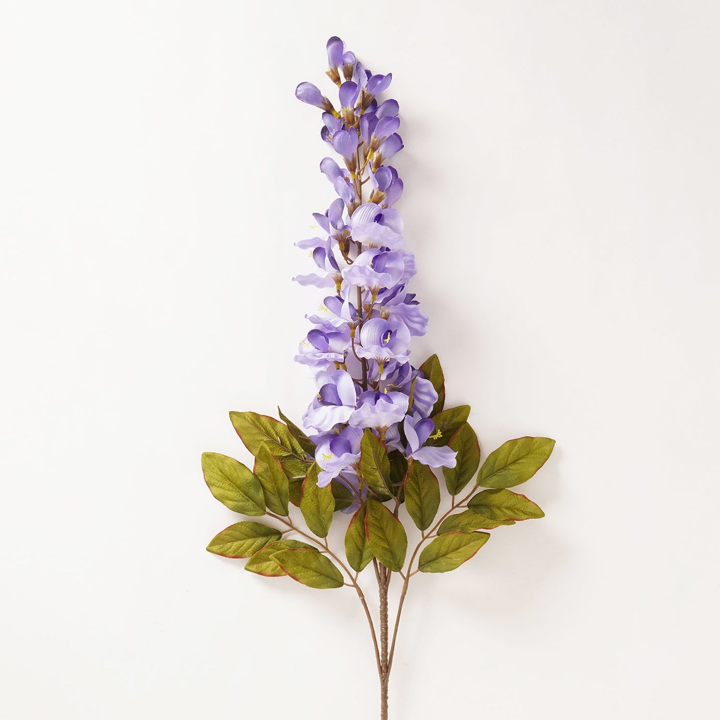 Purple Artificial Bean Flower Stem - Single