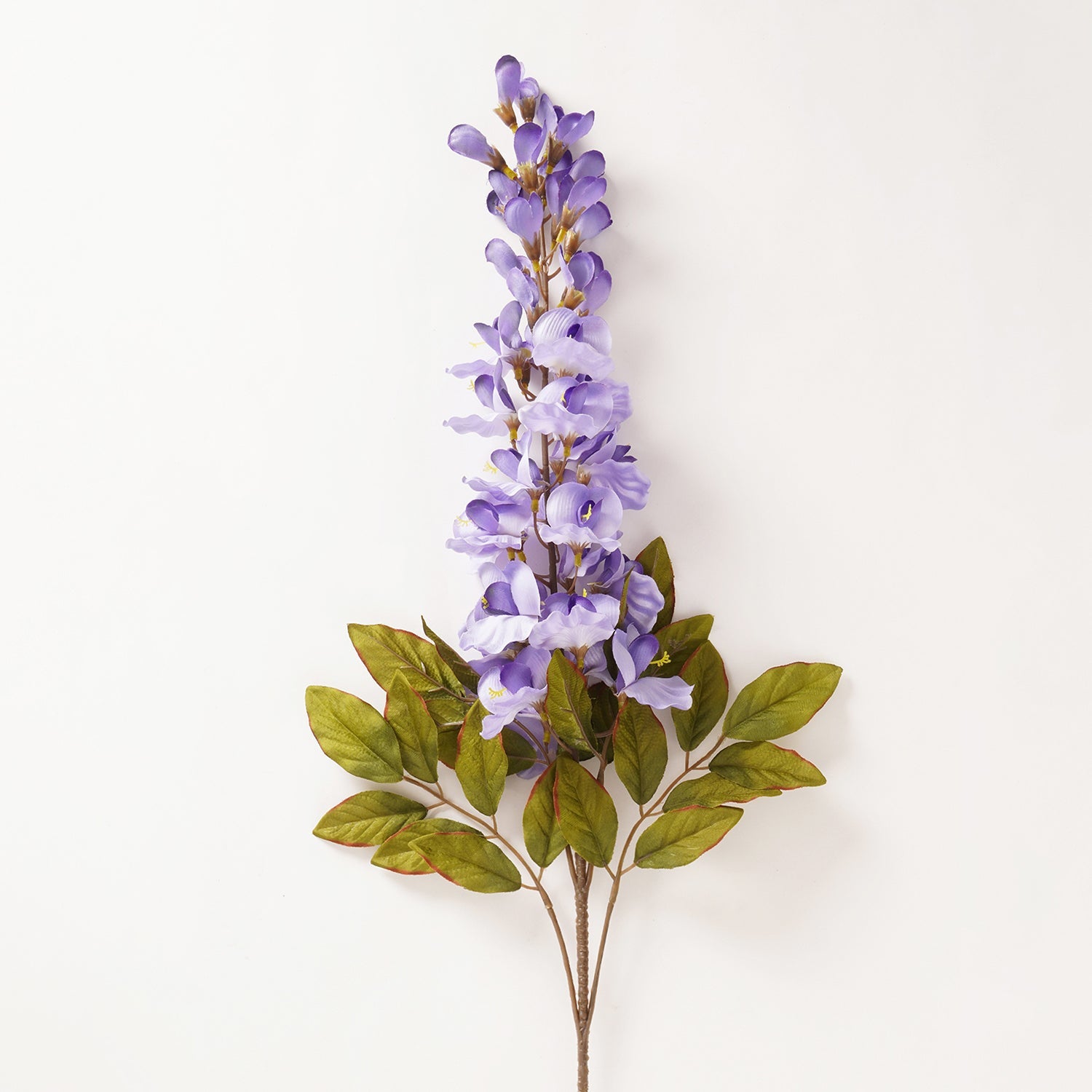 Purple Artificial Bean Flower Stem - Single
