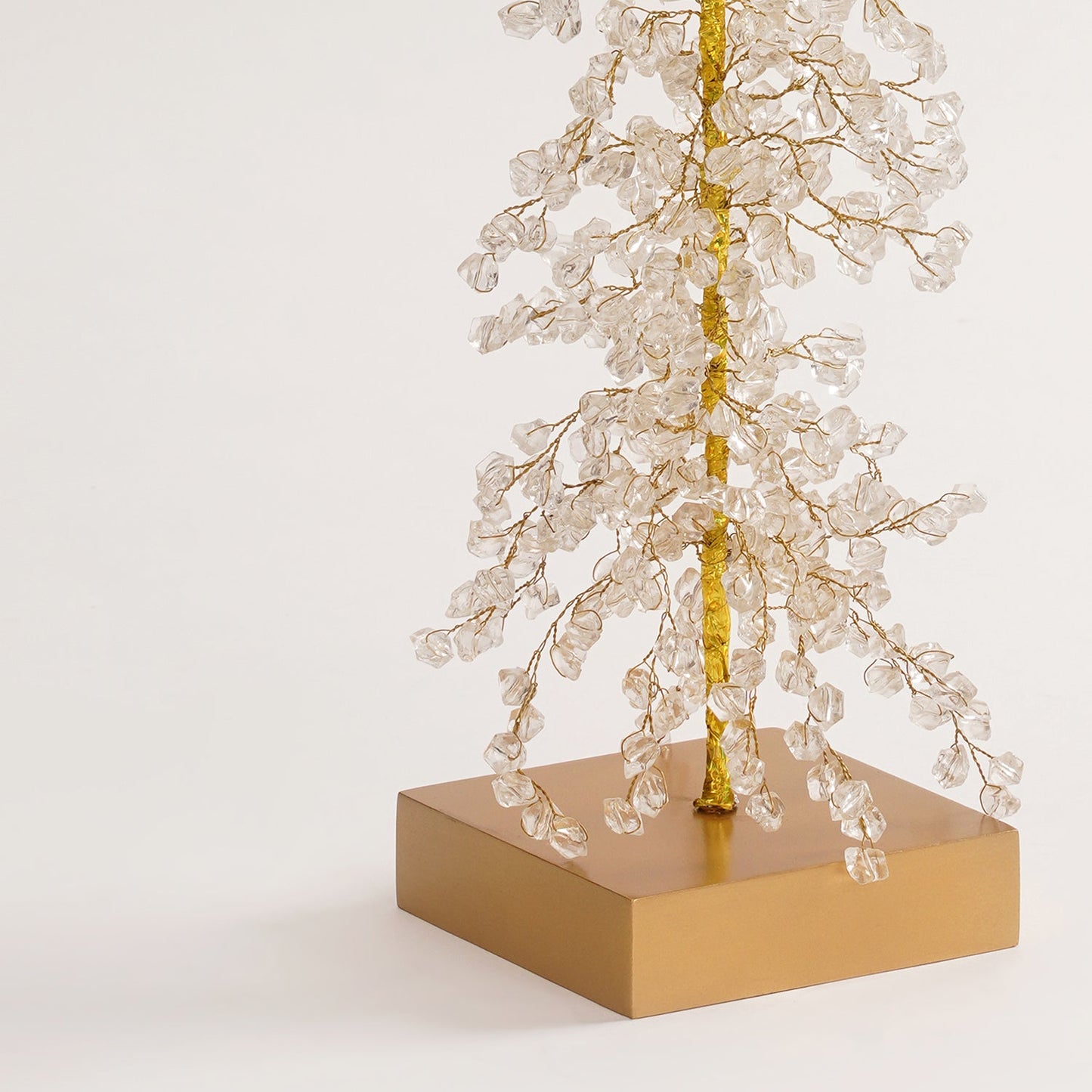 White Stone Embellished Christmas Tree - Large