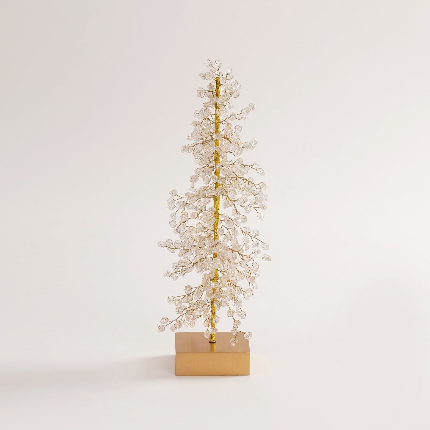 White Stone Embellished Christmas Tree - Small
