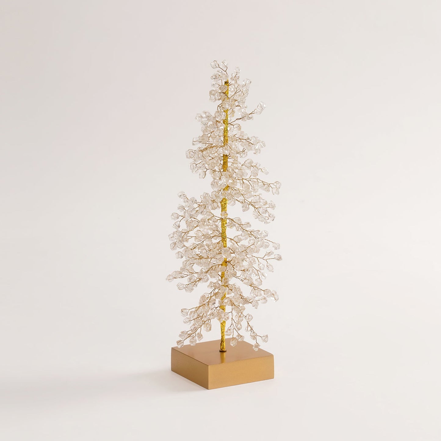 White Stone Embellished Christmas Tree - Small