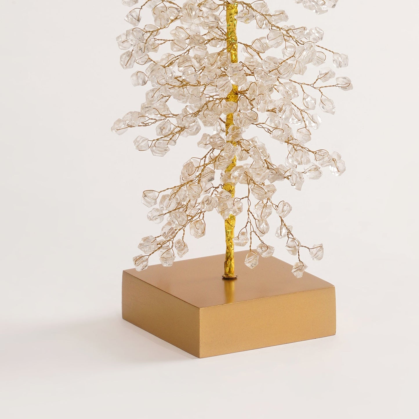 White Stone Embellished Christmas Tree - Small