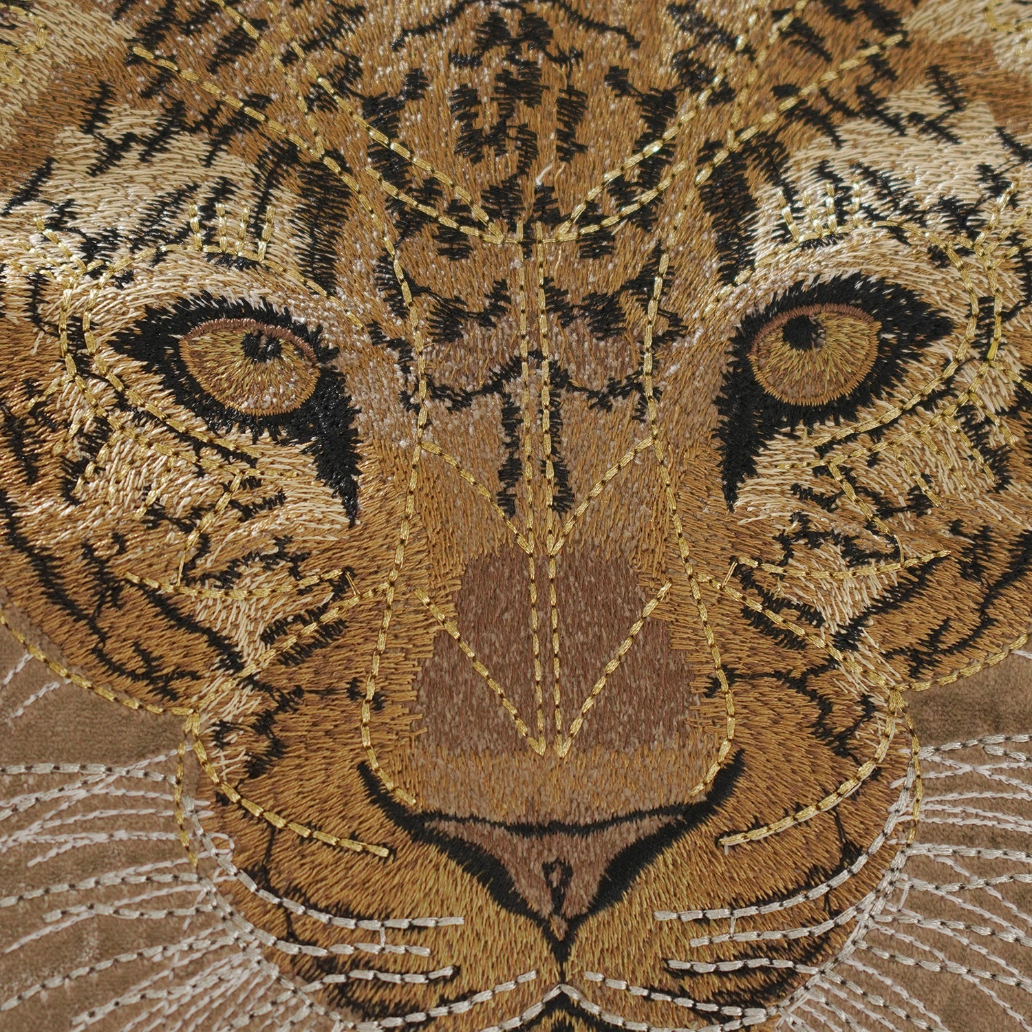 Taupe Leopard Cushion Cover