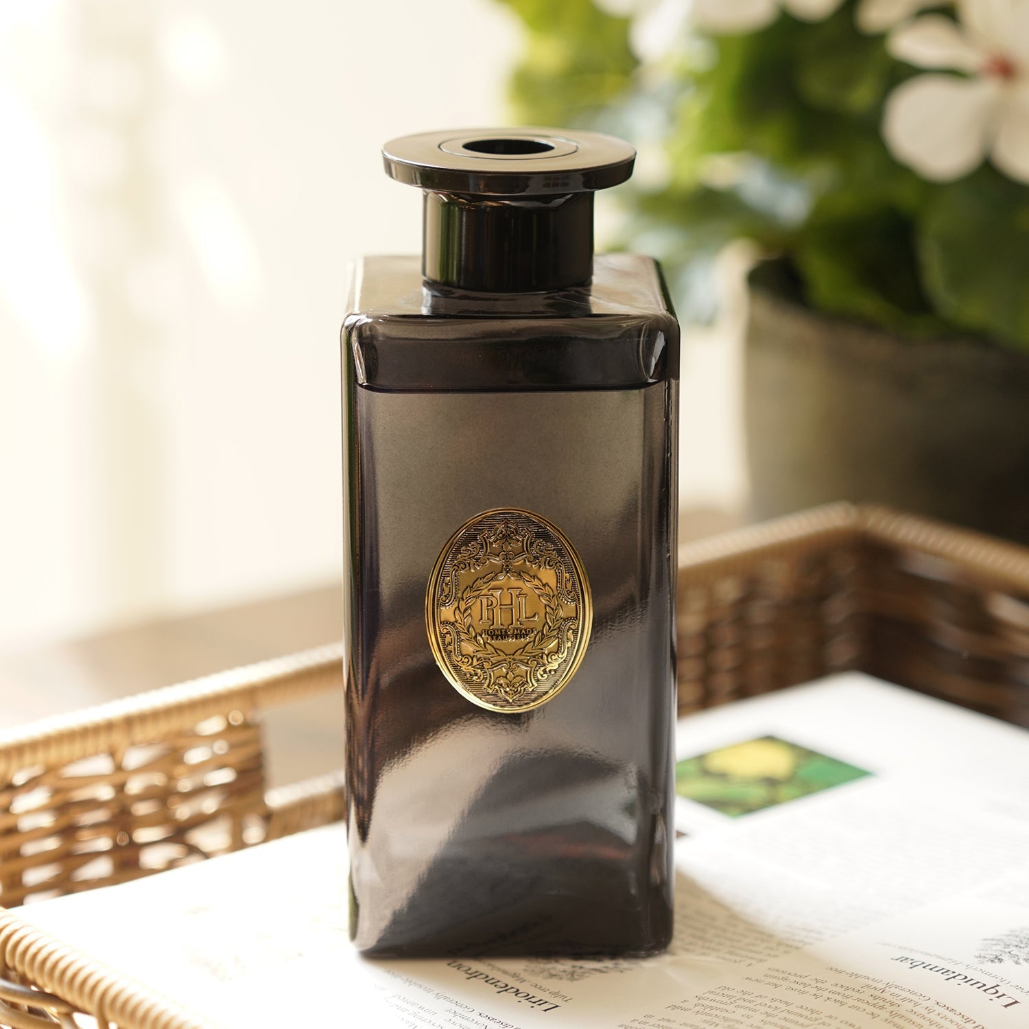 Neroli Glass Reed Diffuser - Black