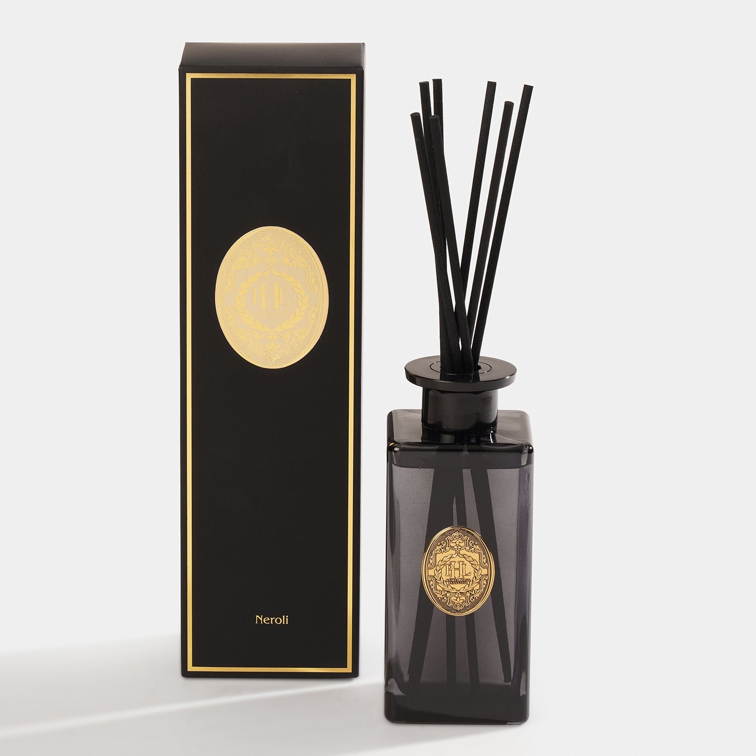 Neroli Glass Reed Diffuser - Black