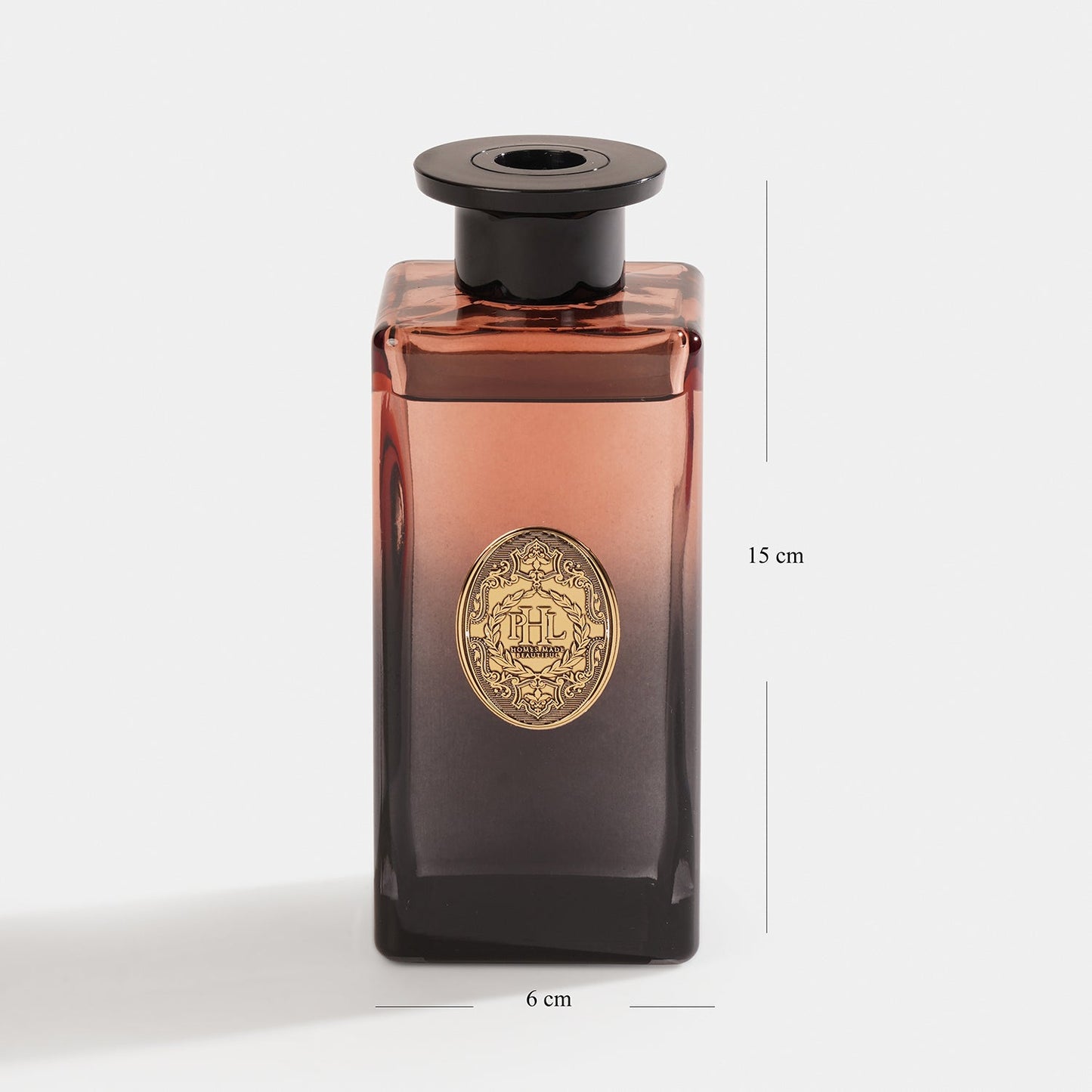 Oud Exotique Glass Reed Diffuser - Amber Black