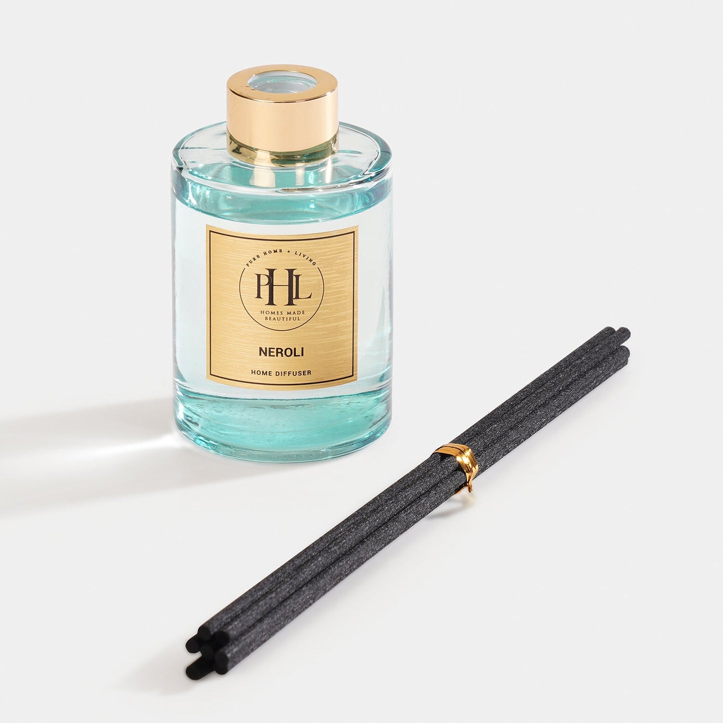 Neroli Glass Reed Diffuser - Light Blue