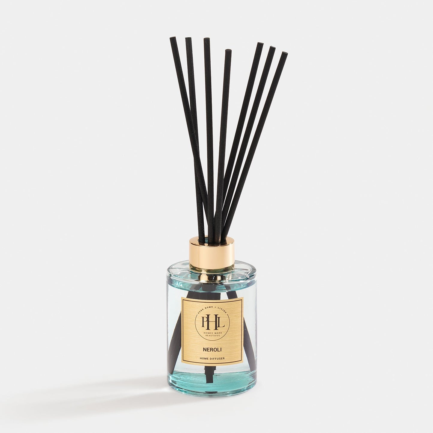 Neroli Glass Reed Diffuser - Light Blue