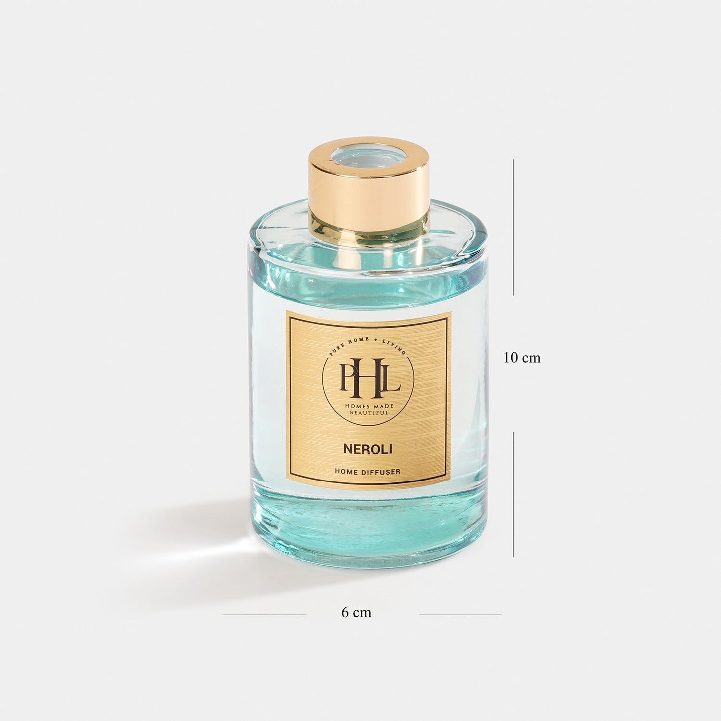 Neroli Glass Reed Diffuser - Light Blue